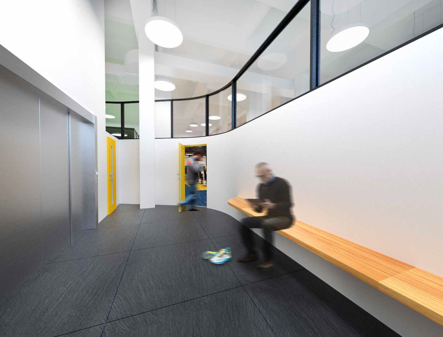 《绿洲》办公室设计 | 苏式工厂变现代化空间-15