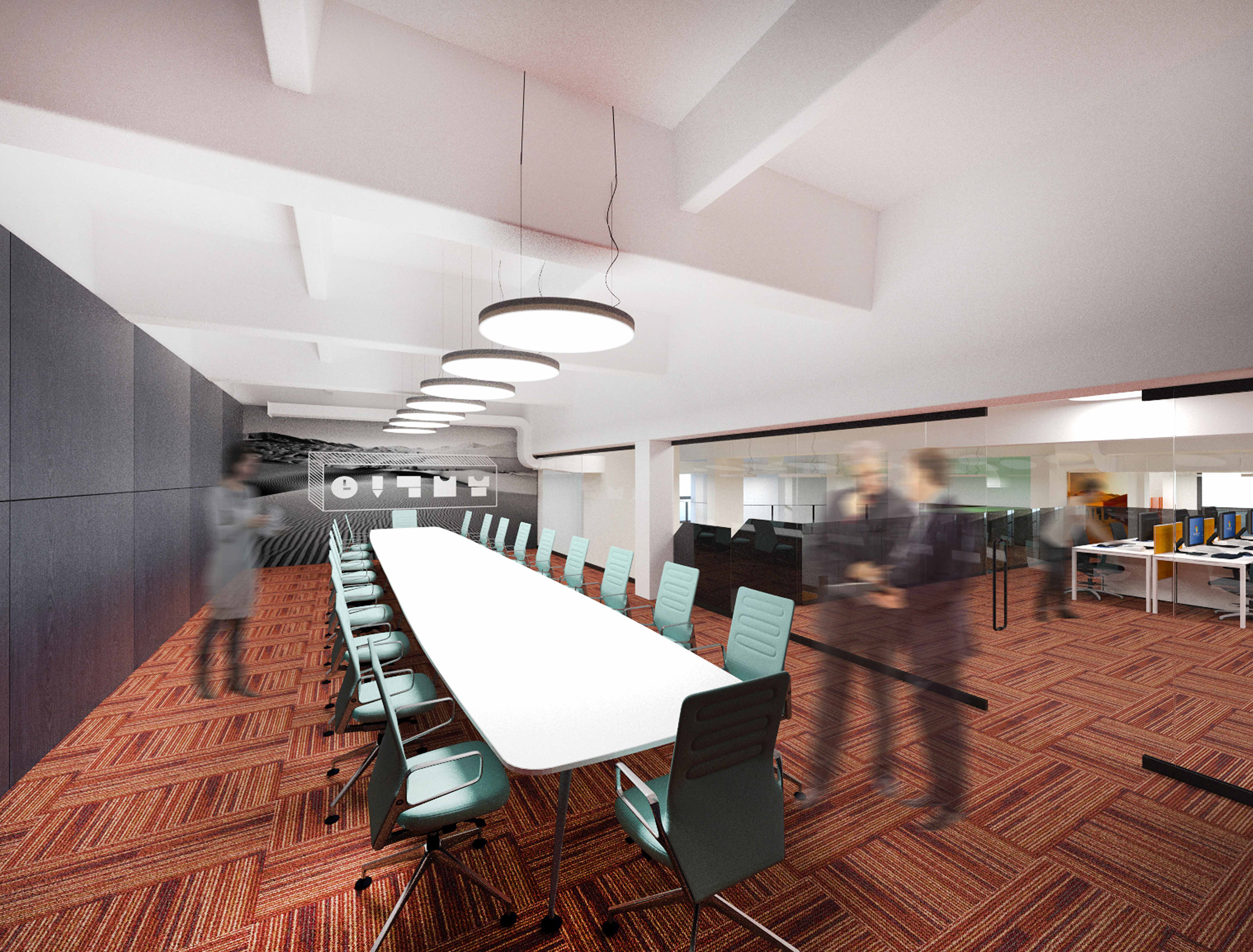 《绿洲》办公室设计 | 苏式工厂变现代化空间-14