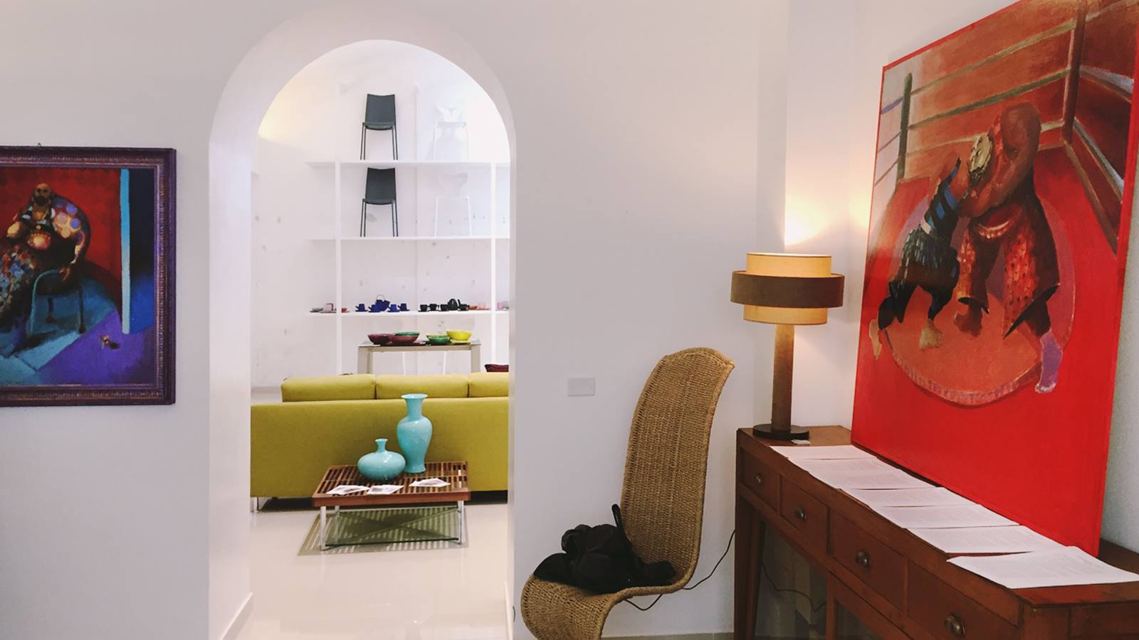 马里奥·塞尔拉的绘画与室内设计之旅-9