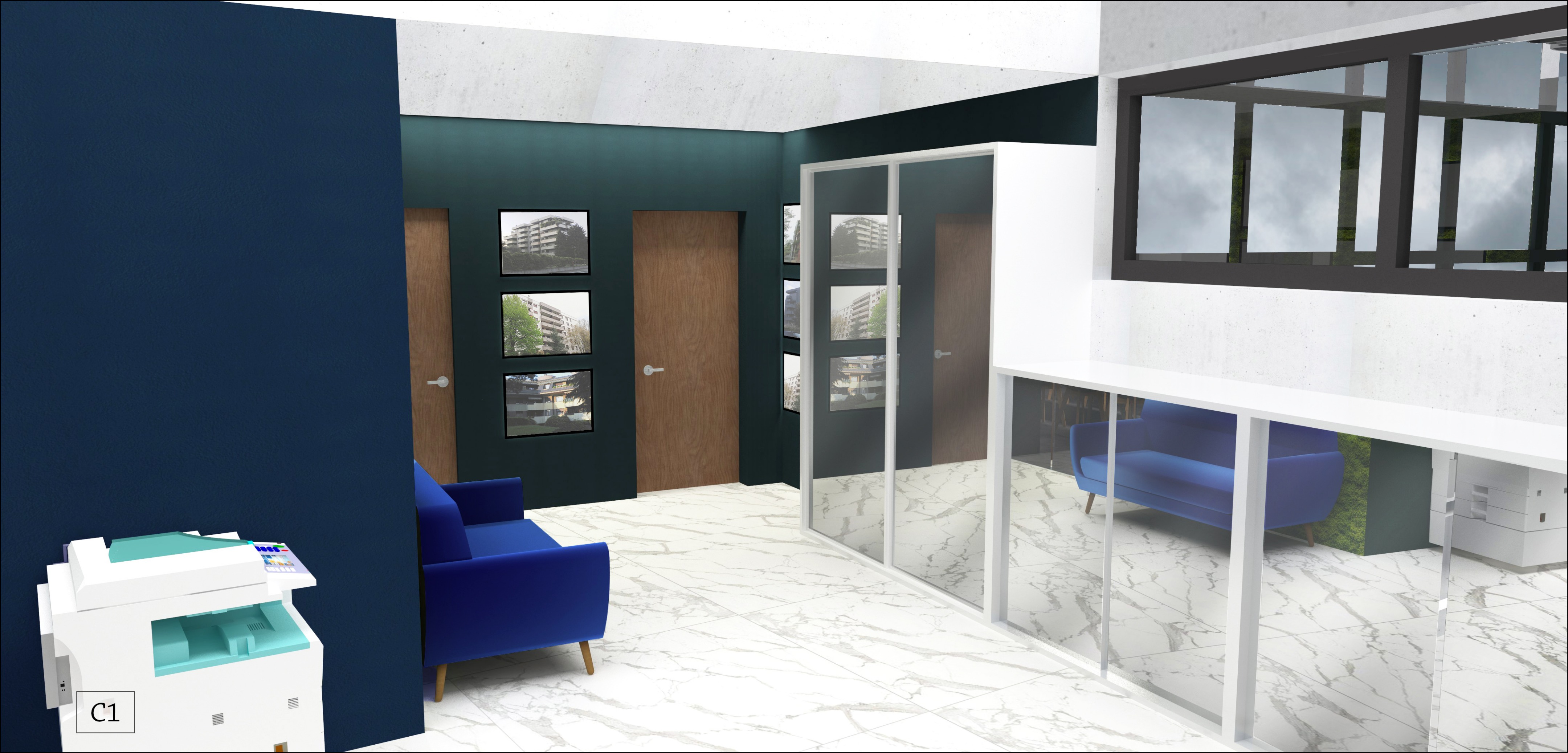 创意办公空间 | 极简与功能的完美结合-5