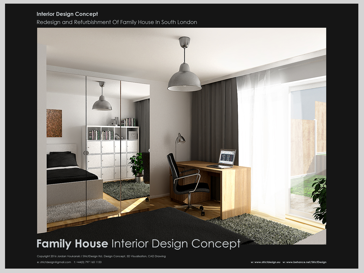 2016 伦敦住宅翻新室内设计案例-1