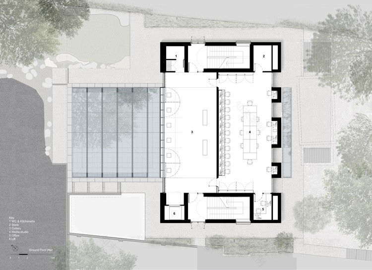 伦敦美国学校艺术大楼-14