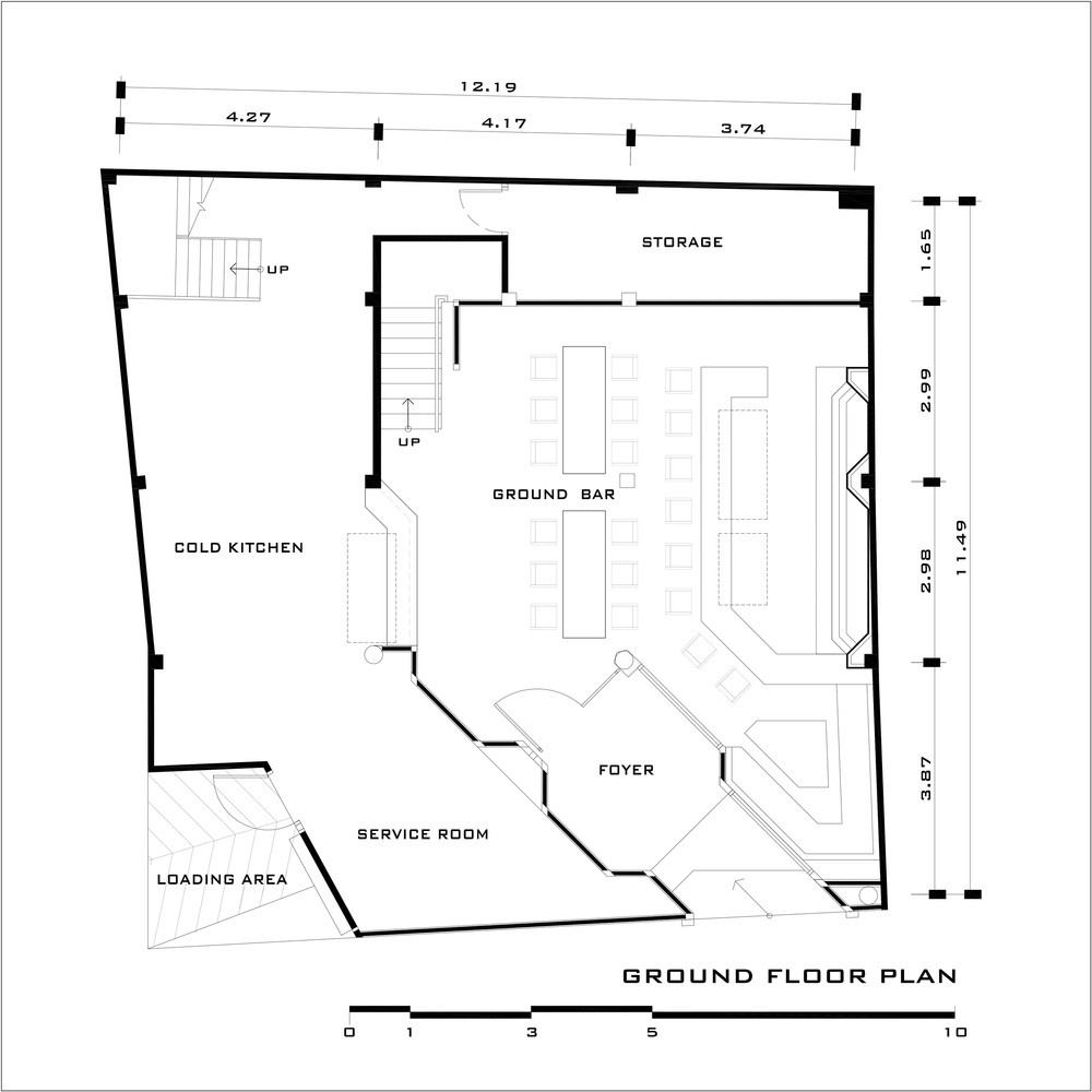 曼谷“过时”混凝土泰国餐厅,融入废弃背景的弹出式美食空间-26