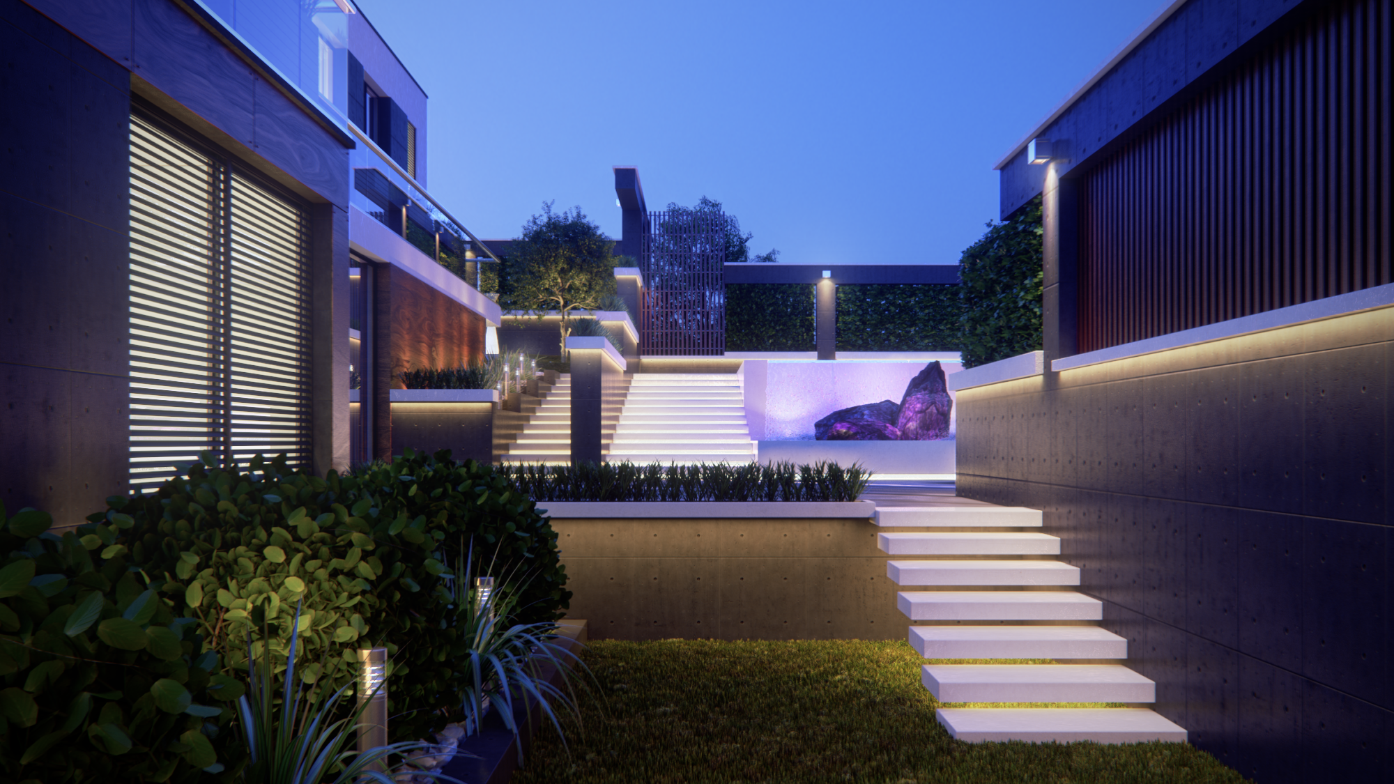 Hill House（山间豪华现代住宅）-59