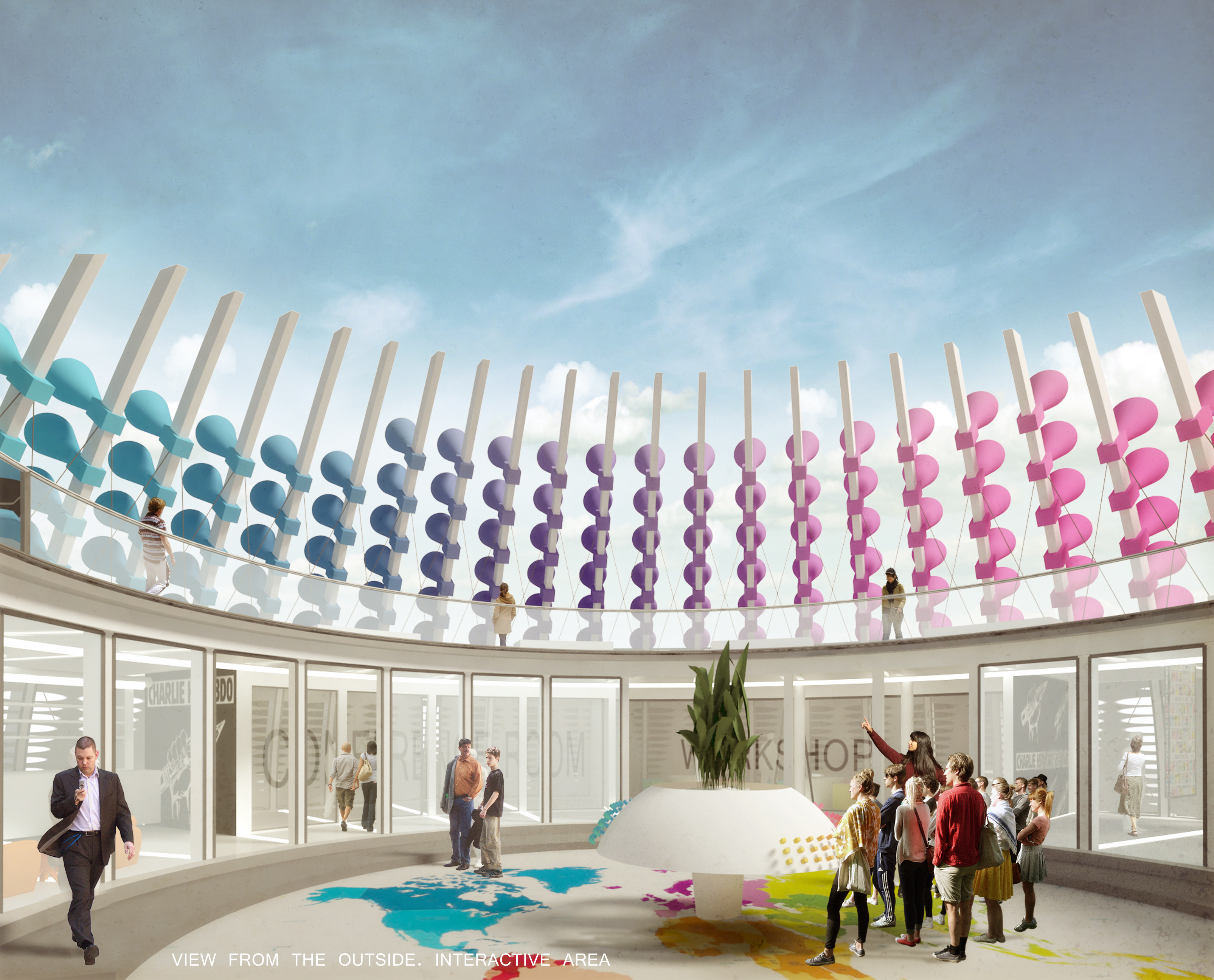 《查理周刊》便携式展馆 · 言论自由的力量-19