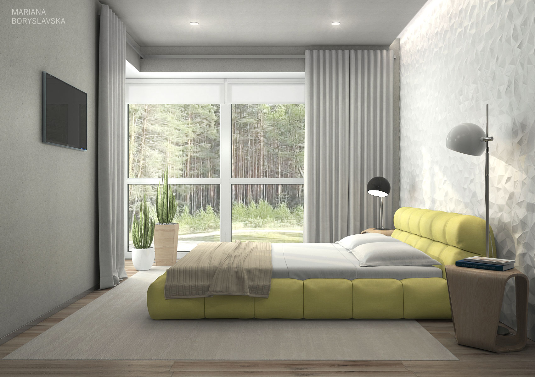 基辅 147 平米联排别墅现代室内设计-25