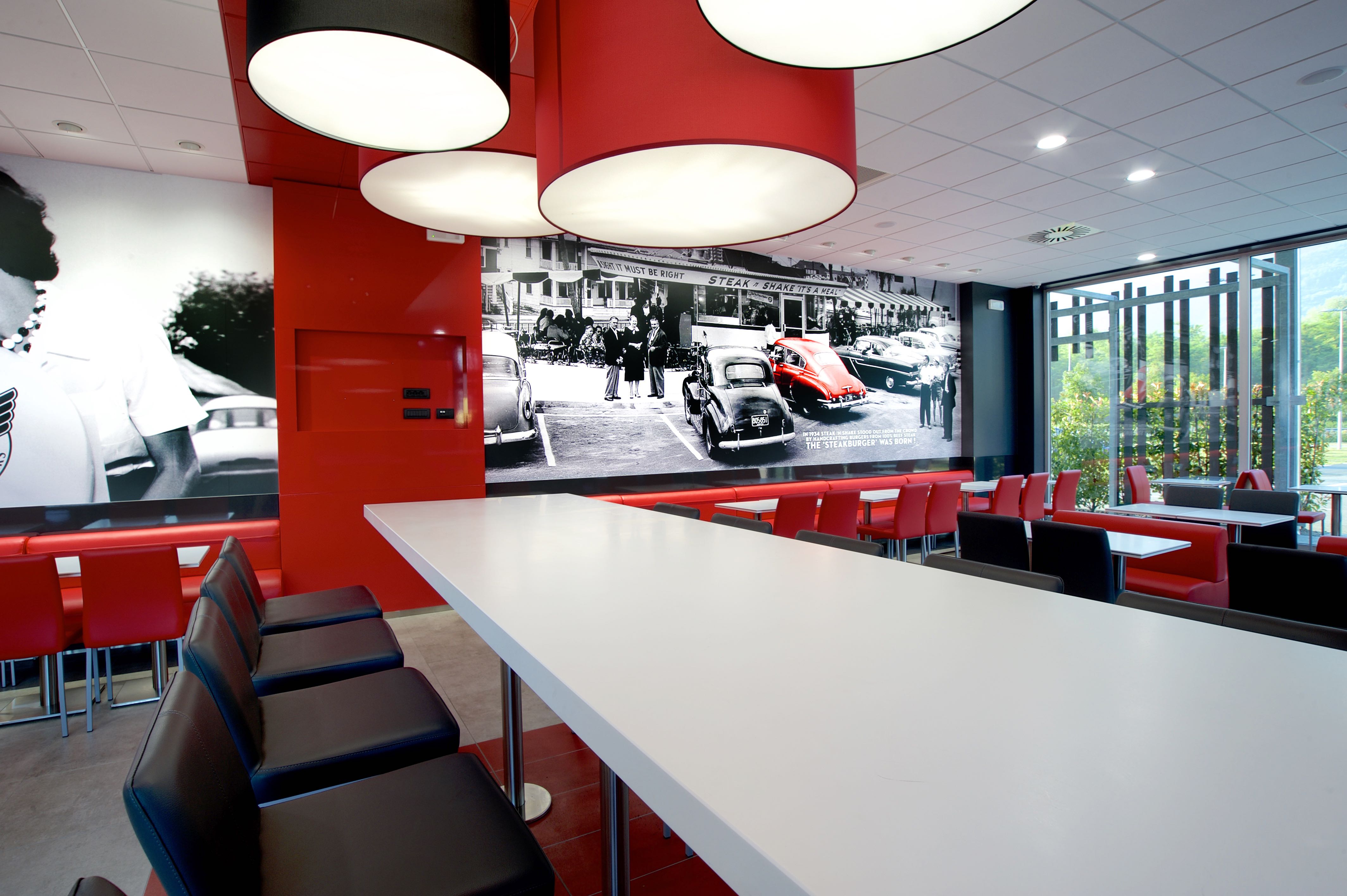 跨国连锁餐厅“Steak 'n Shake”室内设计案例解析-3