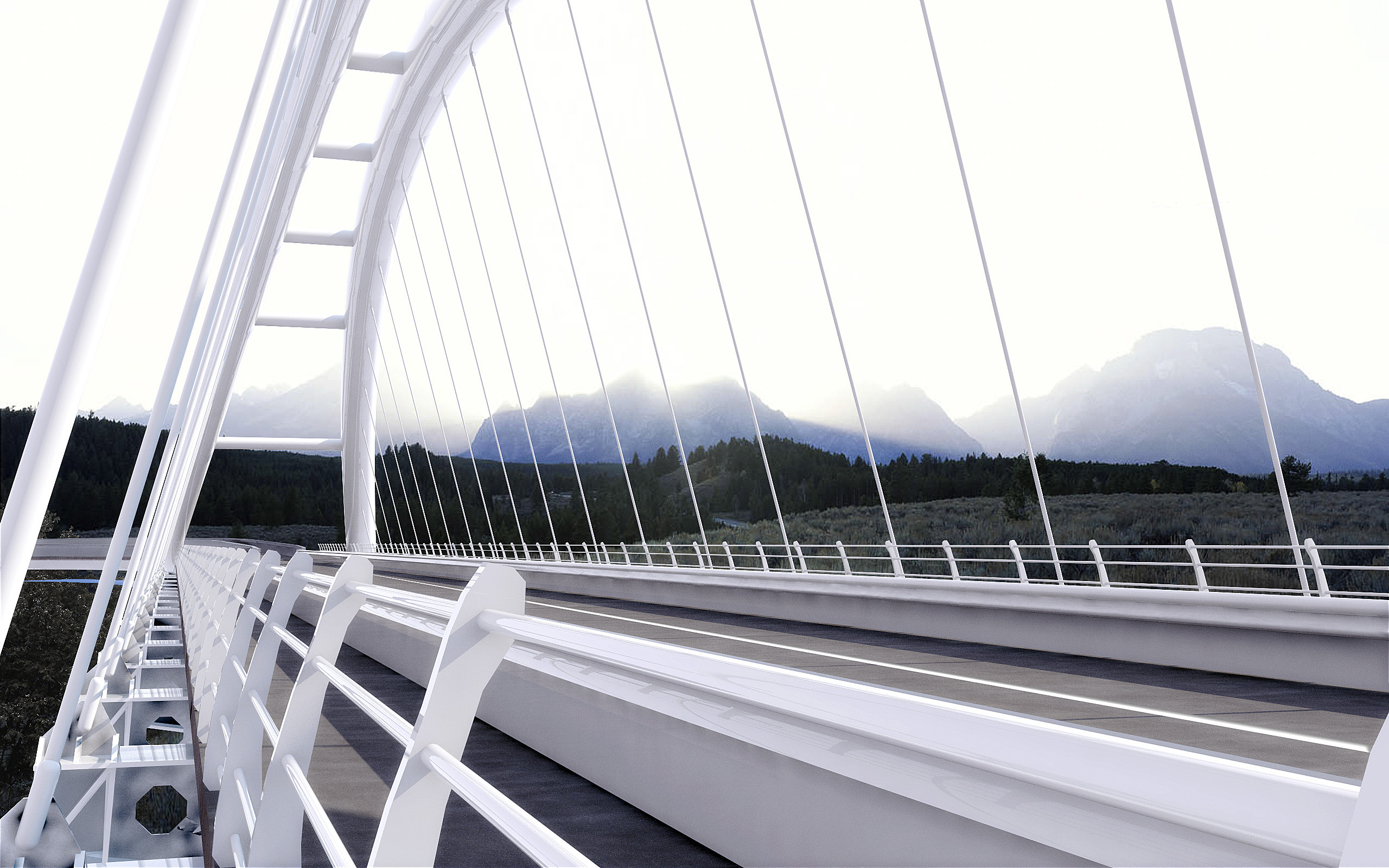 Castelnuovo 弧形桥 | 钢铁悬索之力-14