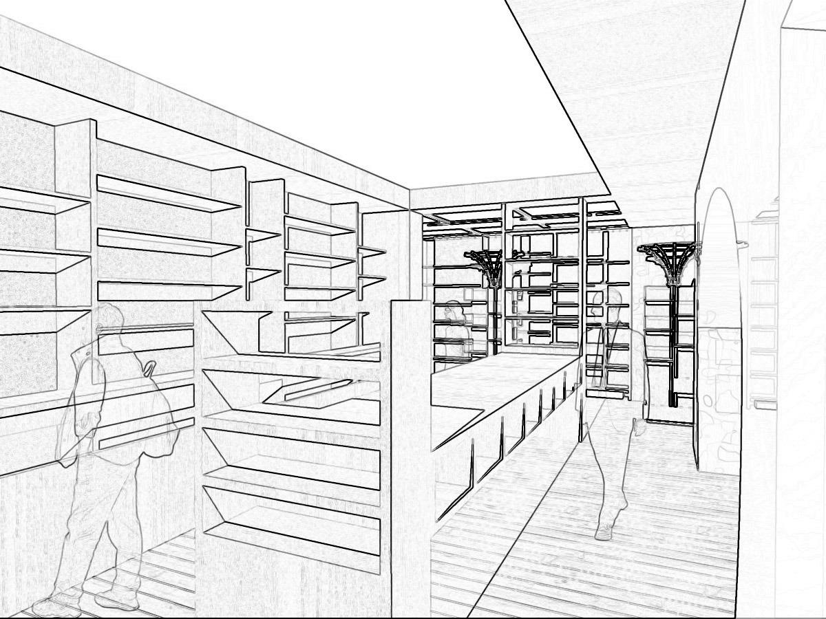 米斯克斯美食店室内设计-14