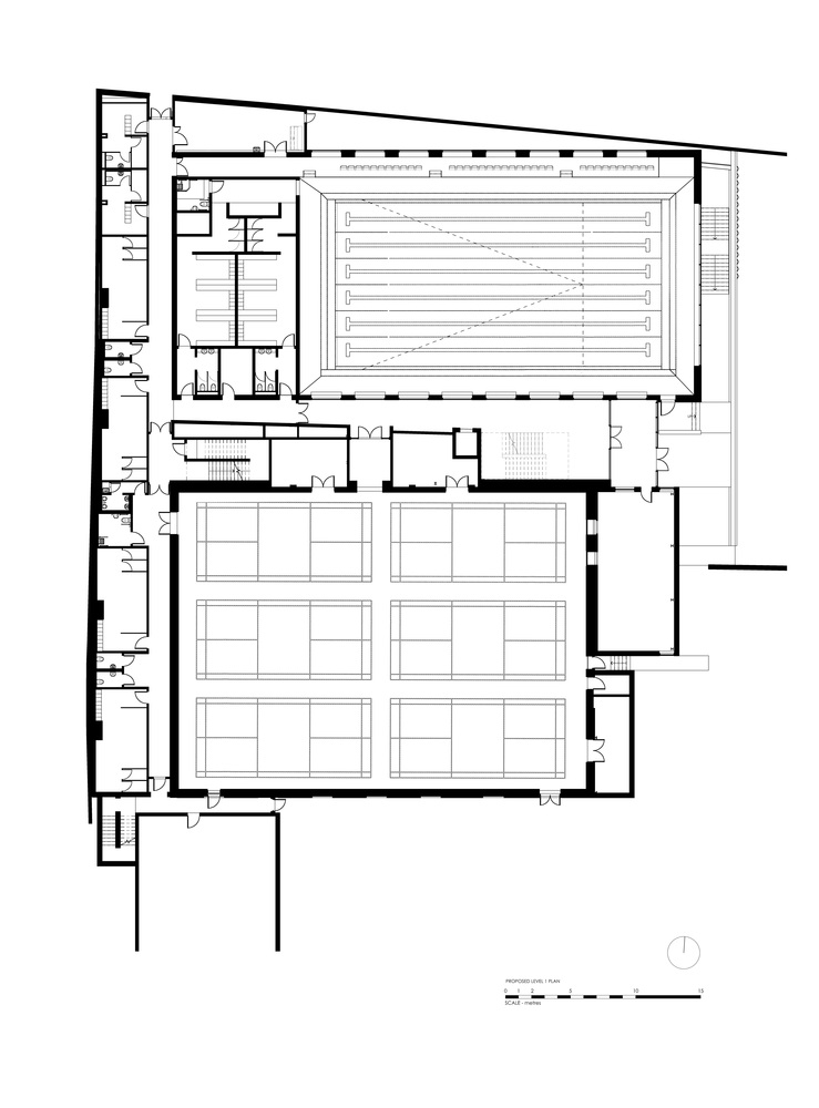 拉蒂默 Upper School 体育中心-58