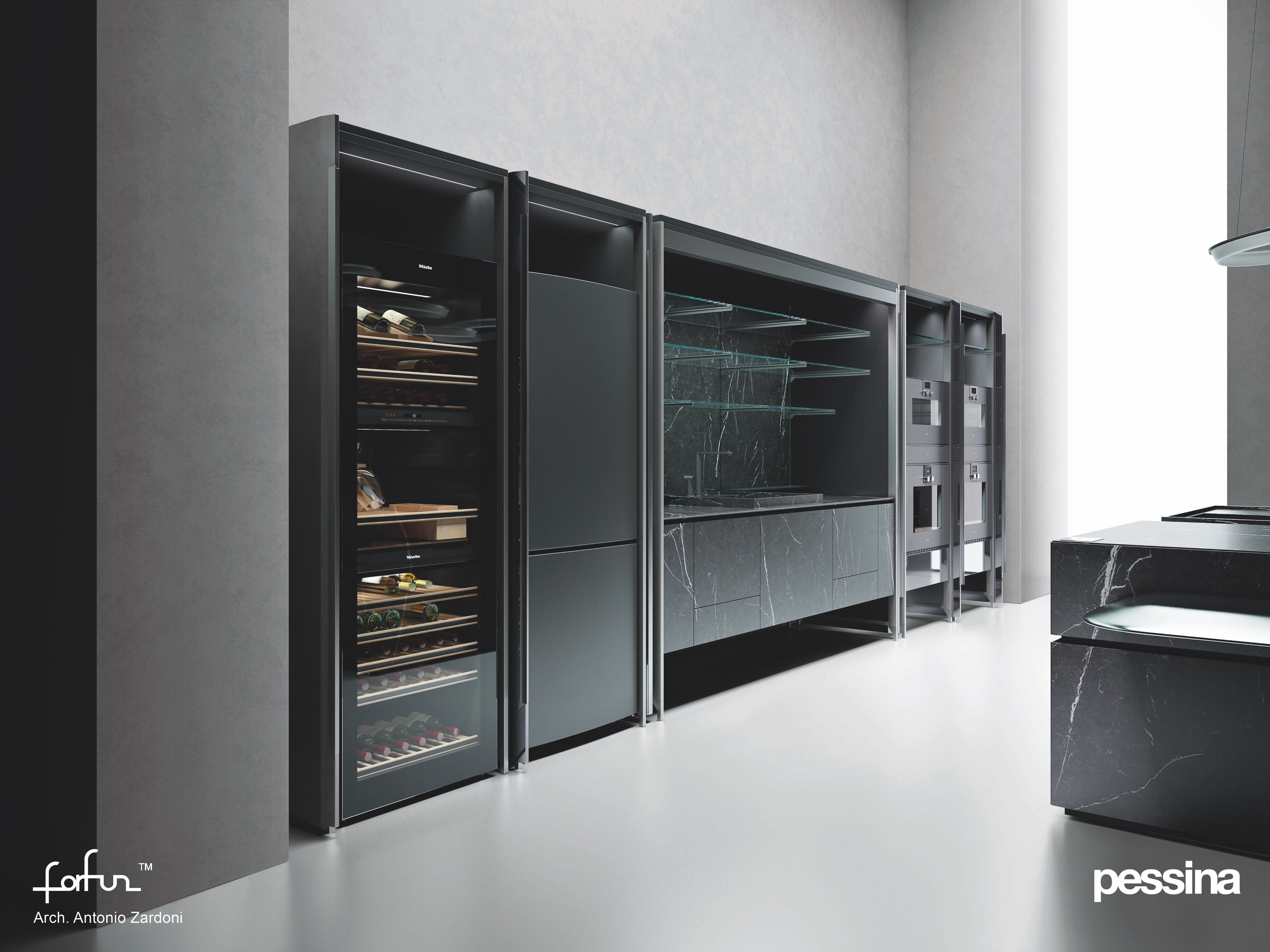 自然和谐，绿色环保的厨房设计-5