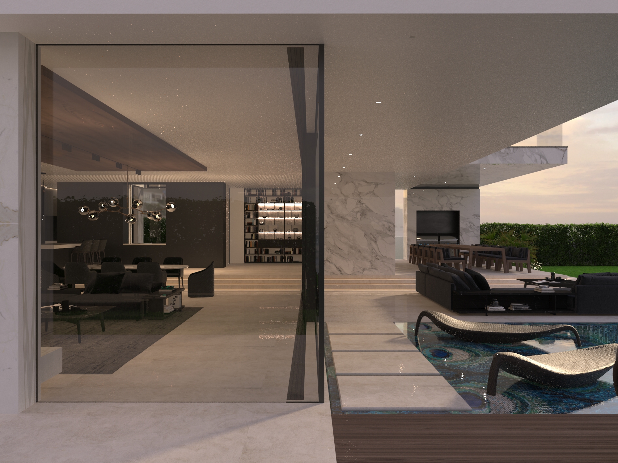 迪拜珍珠 VIP 别墅室内设计-9