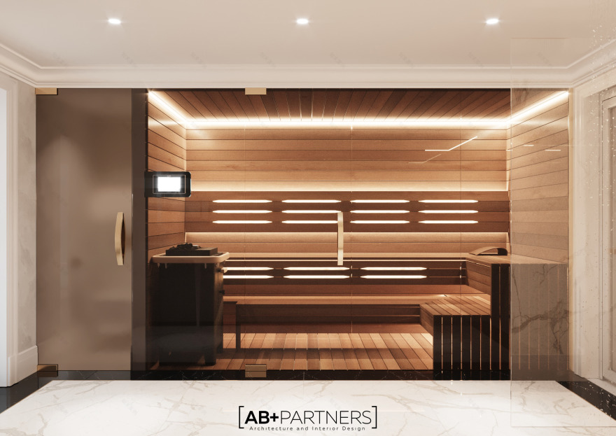 伦敦豪华别墅现代奢华室内设计-31