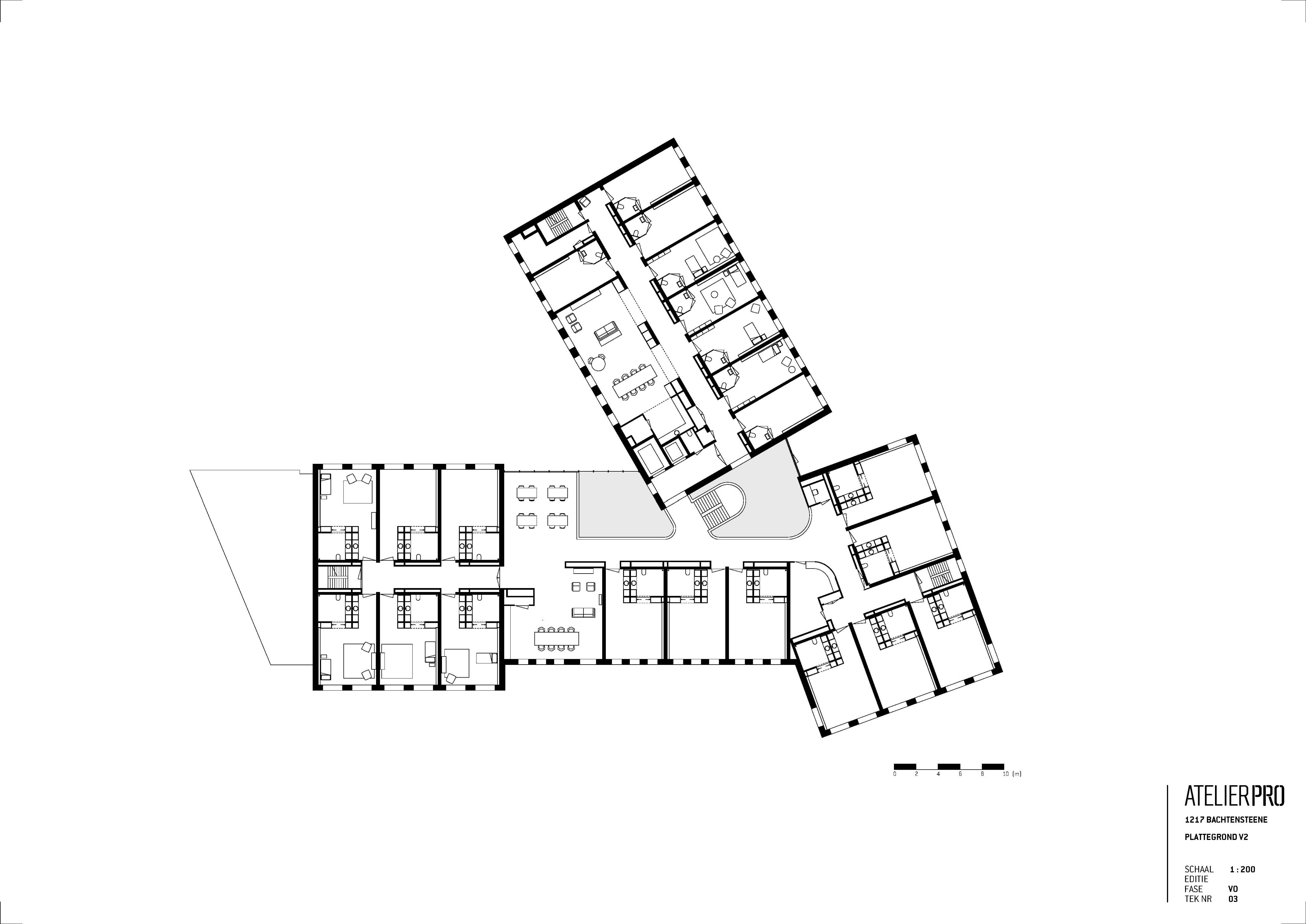 温暖现代,专业照护——荷兰 Willibrord 养老院室内设计-15