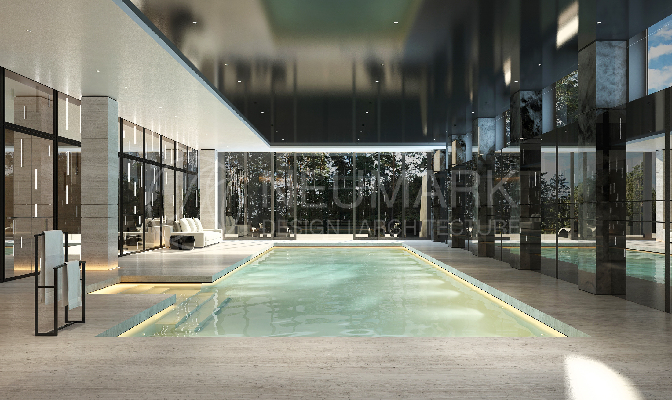 莫斯科 Barvikha 区 1800 平方米现代豪华别墅设计-44