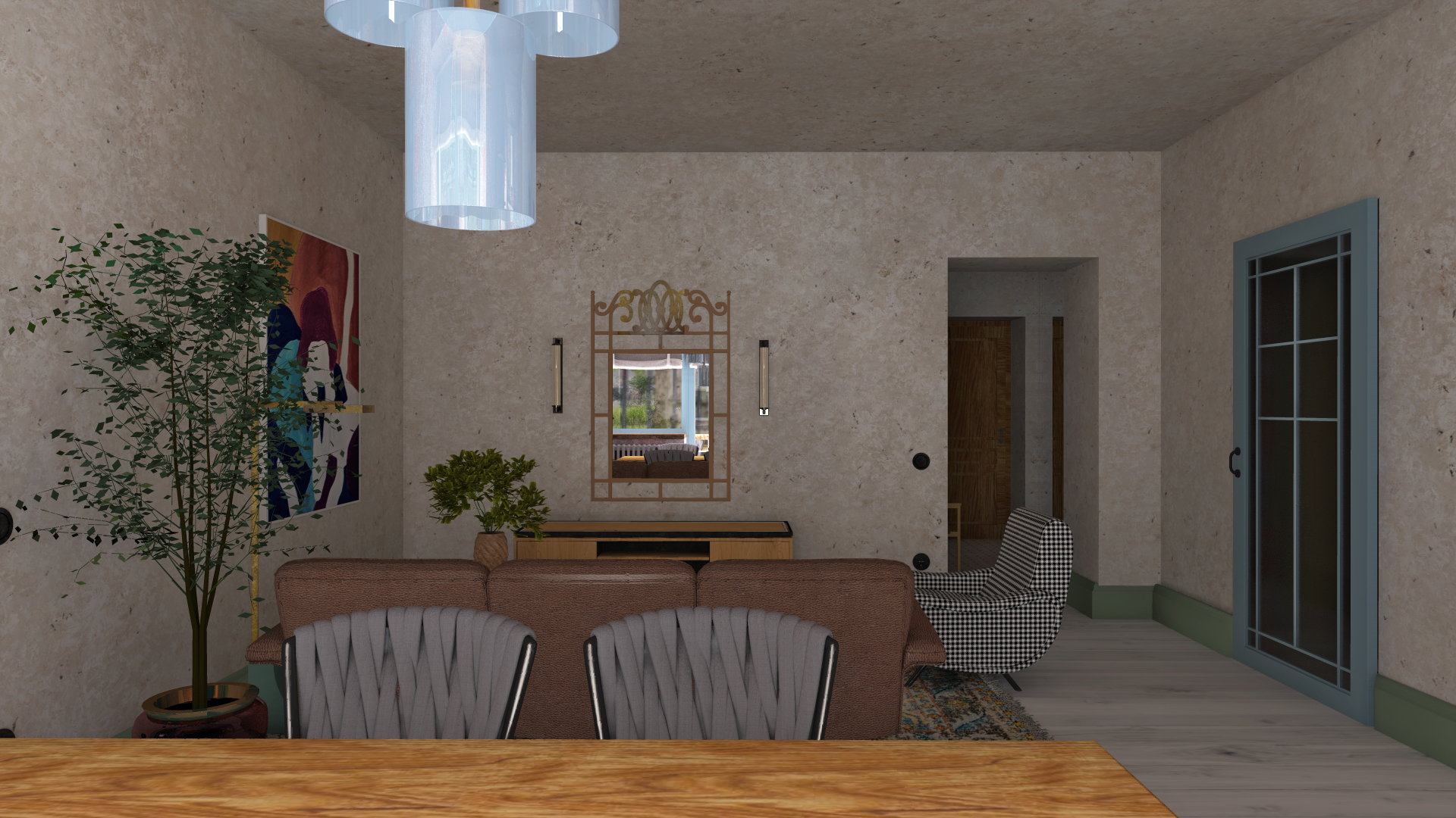 复古公寓的创意翻新-6