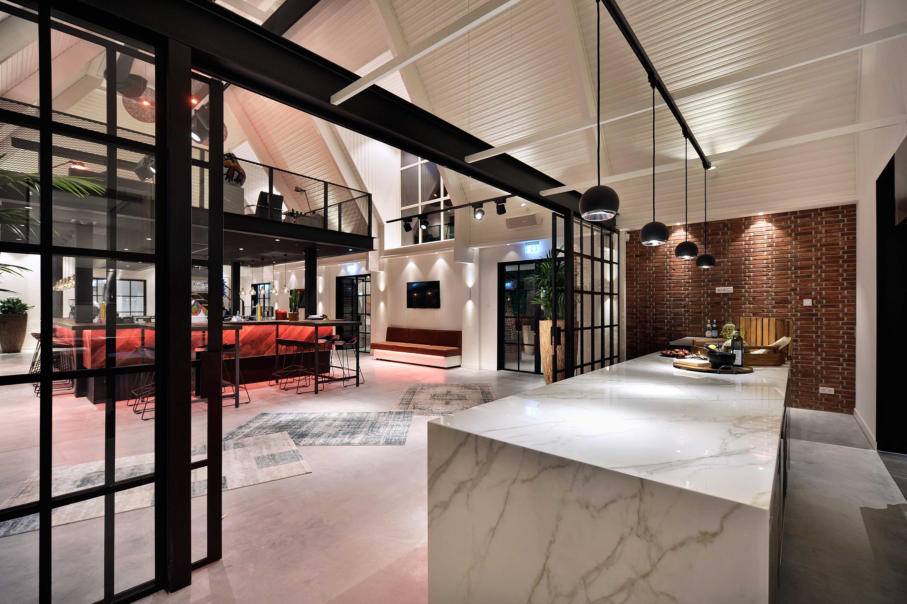 温室变身为非正式商业空间-0