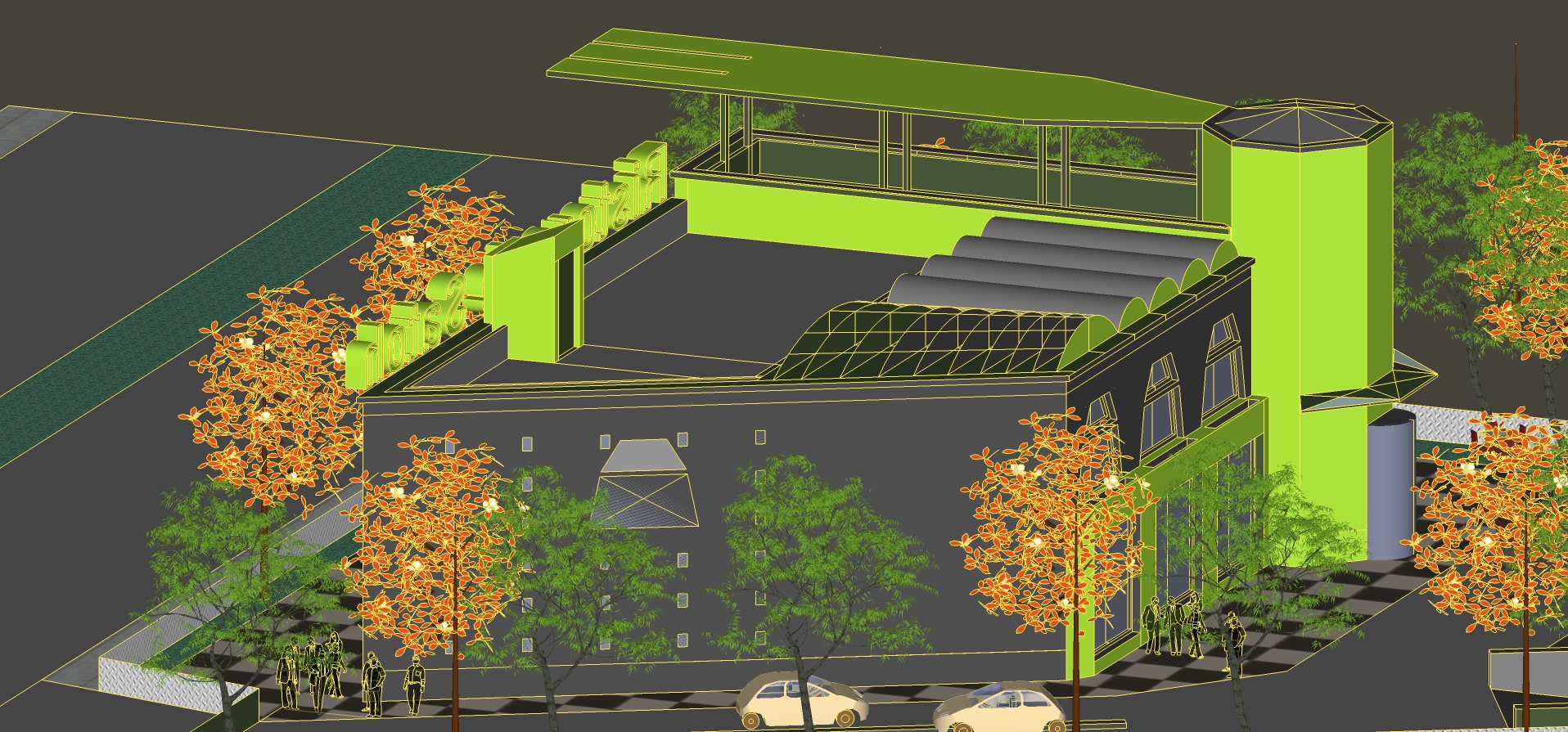 梦幻未成的日本餐厅设计-27