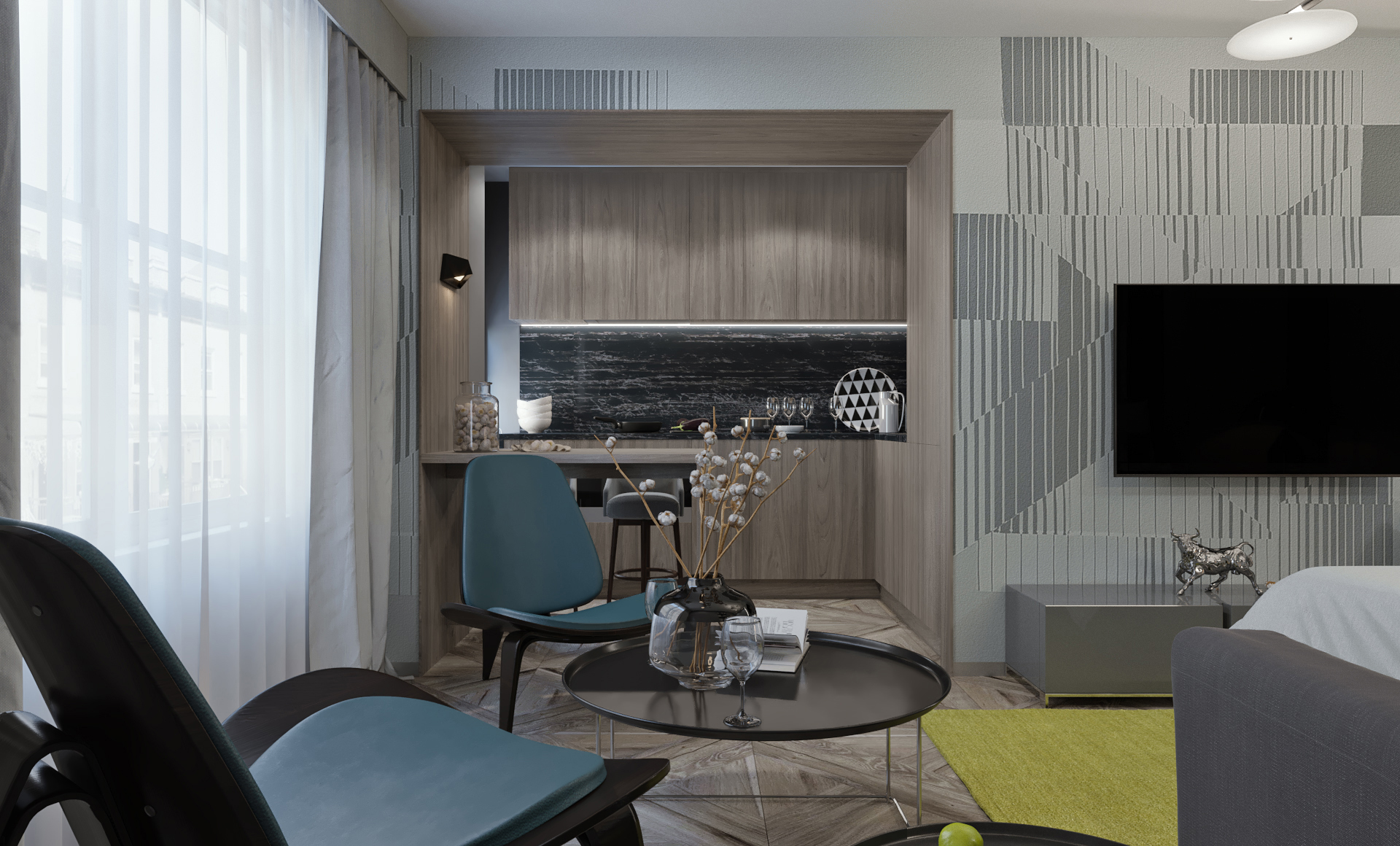 纽约 MINI 公寓，小空间大设计-19