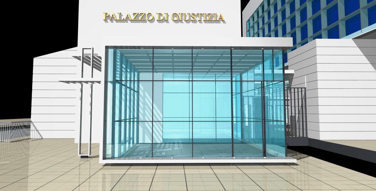 法院东侧入口扩建工程 · 室内设计亮点与实现-13