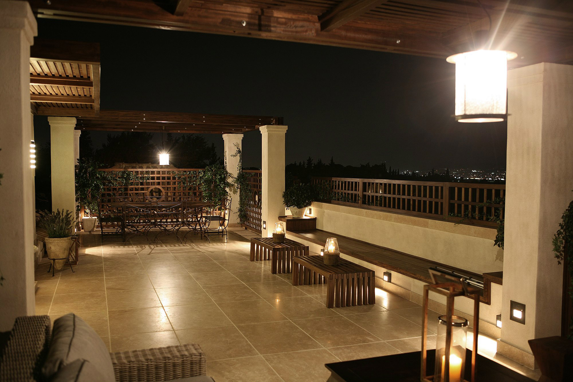 简约时尚的露台公寓设计-12