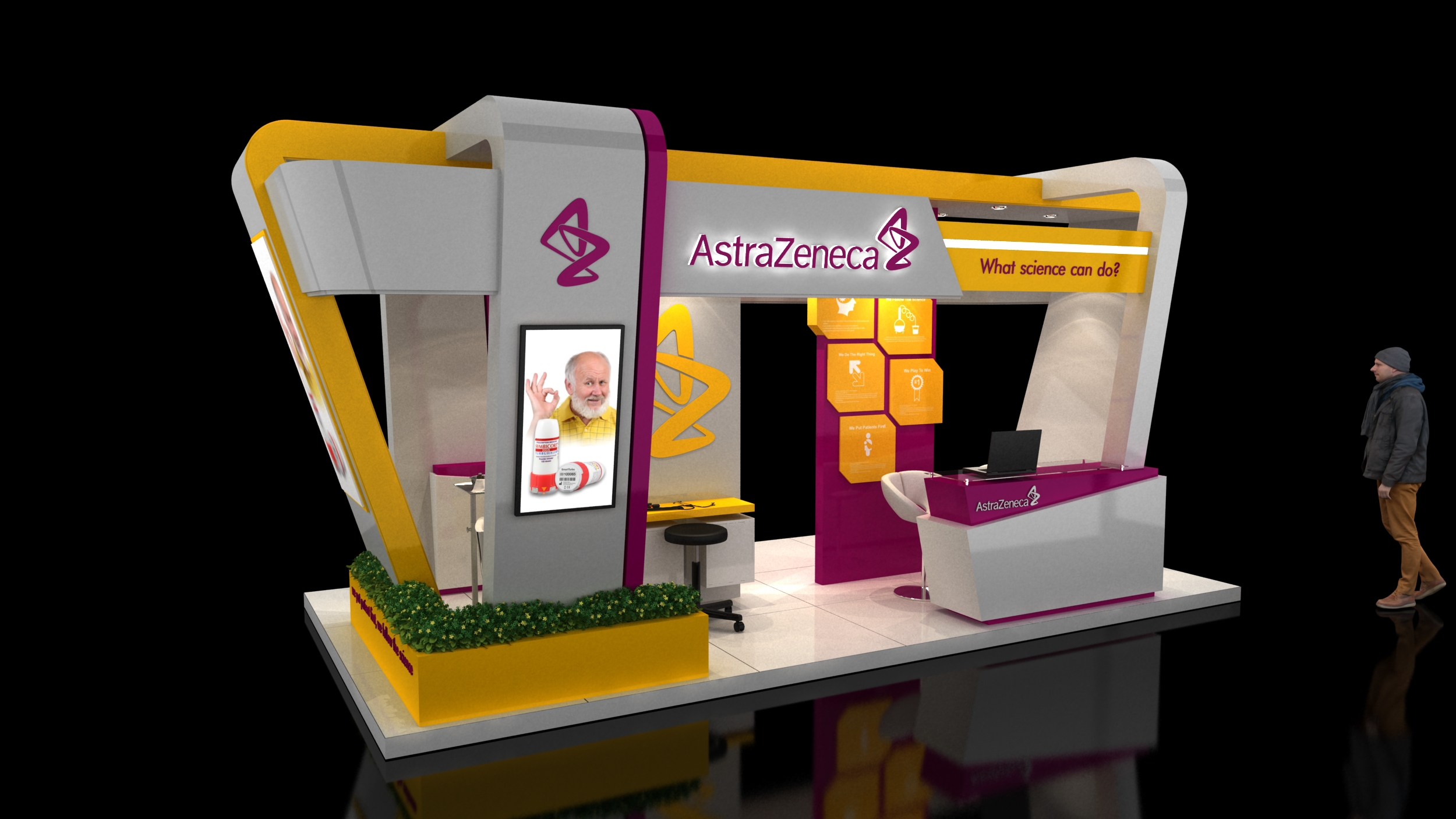 AstraZeneca 3x6 展位设计-11