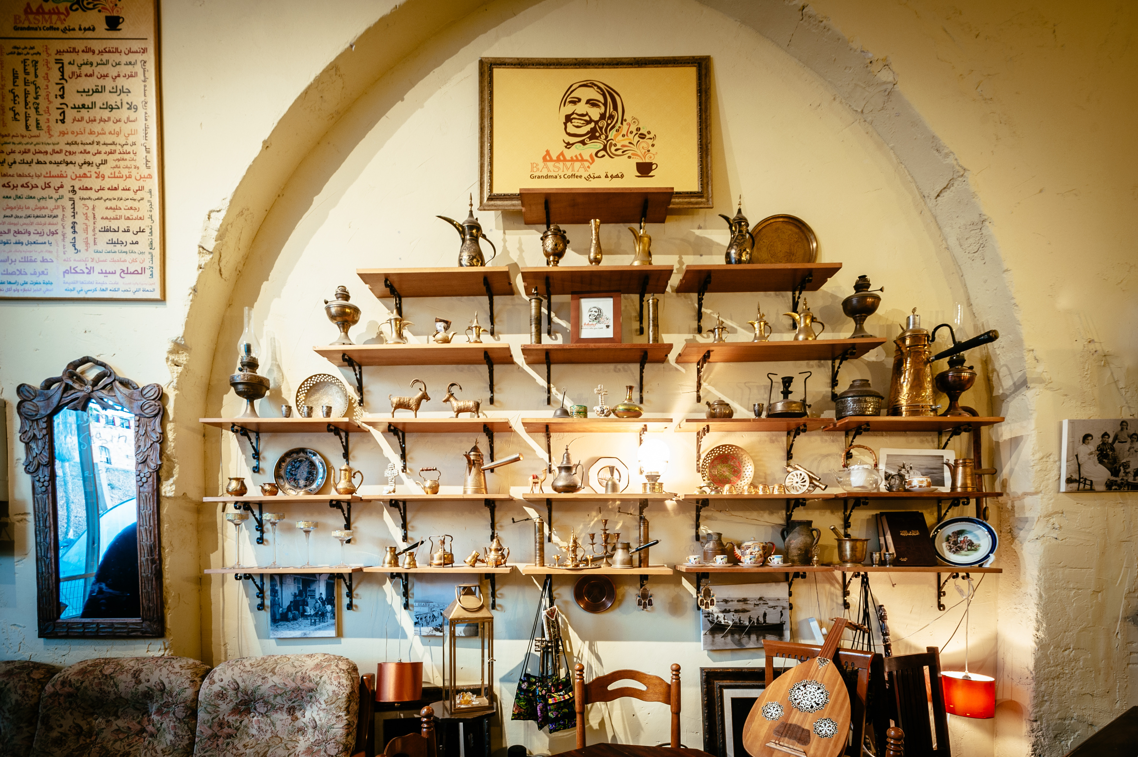 以色列特拉维夫 Cafe Basma 咖啡馆室内设计-32