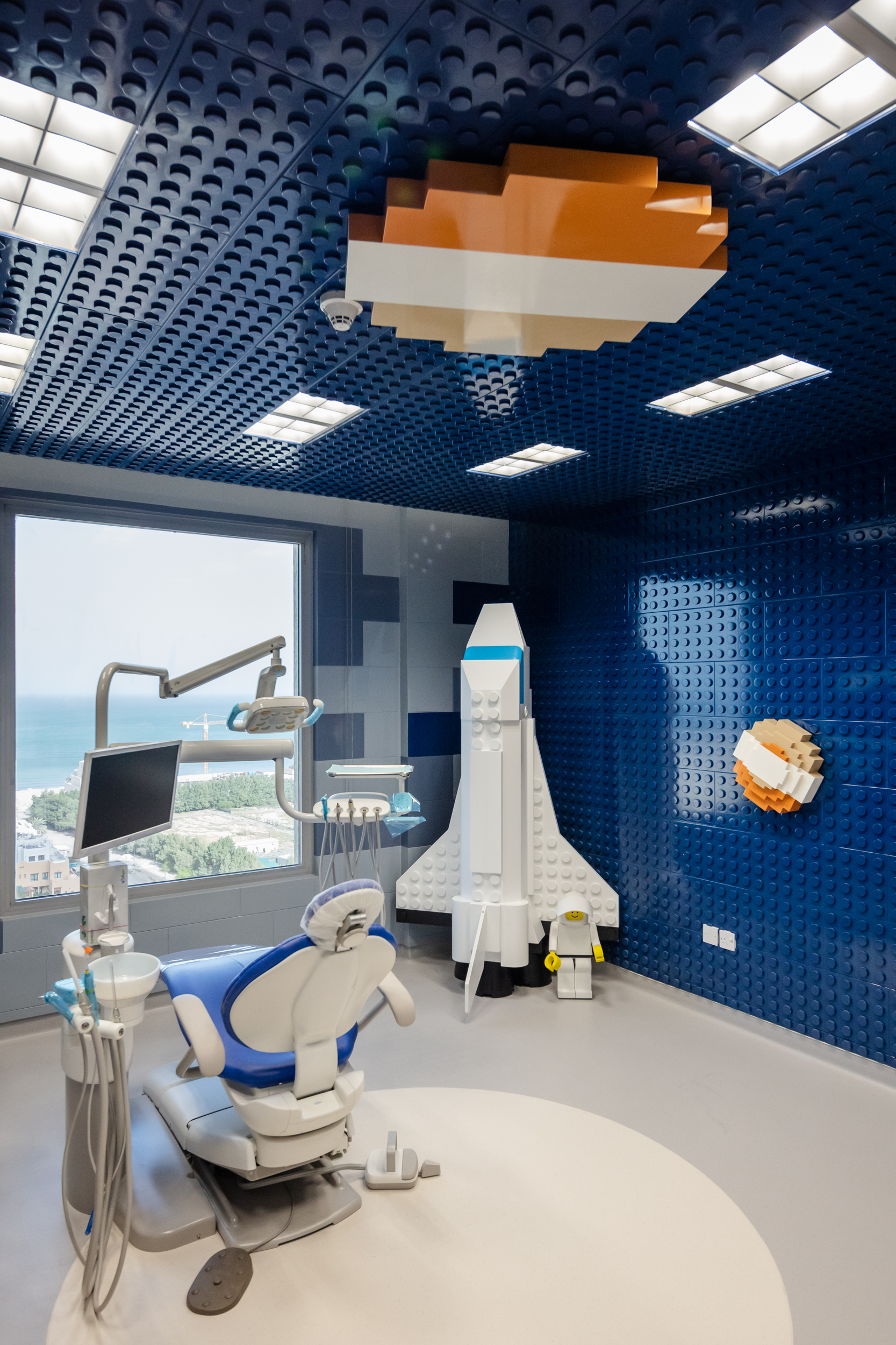 乐高主题儿童牙科诊所，打造奇幻诊疗空间-42