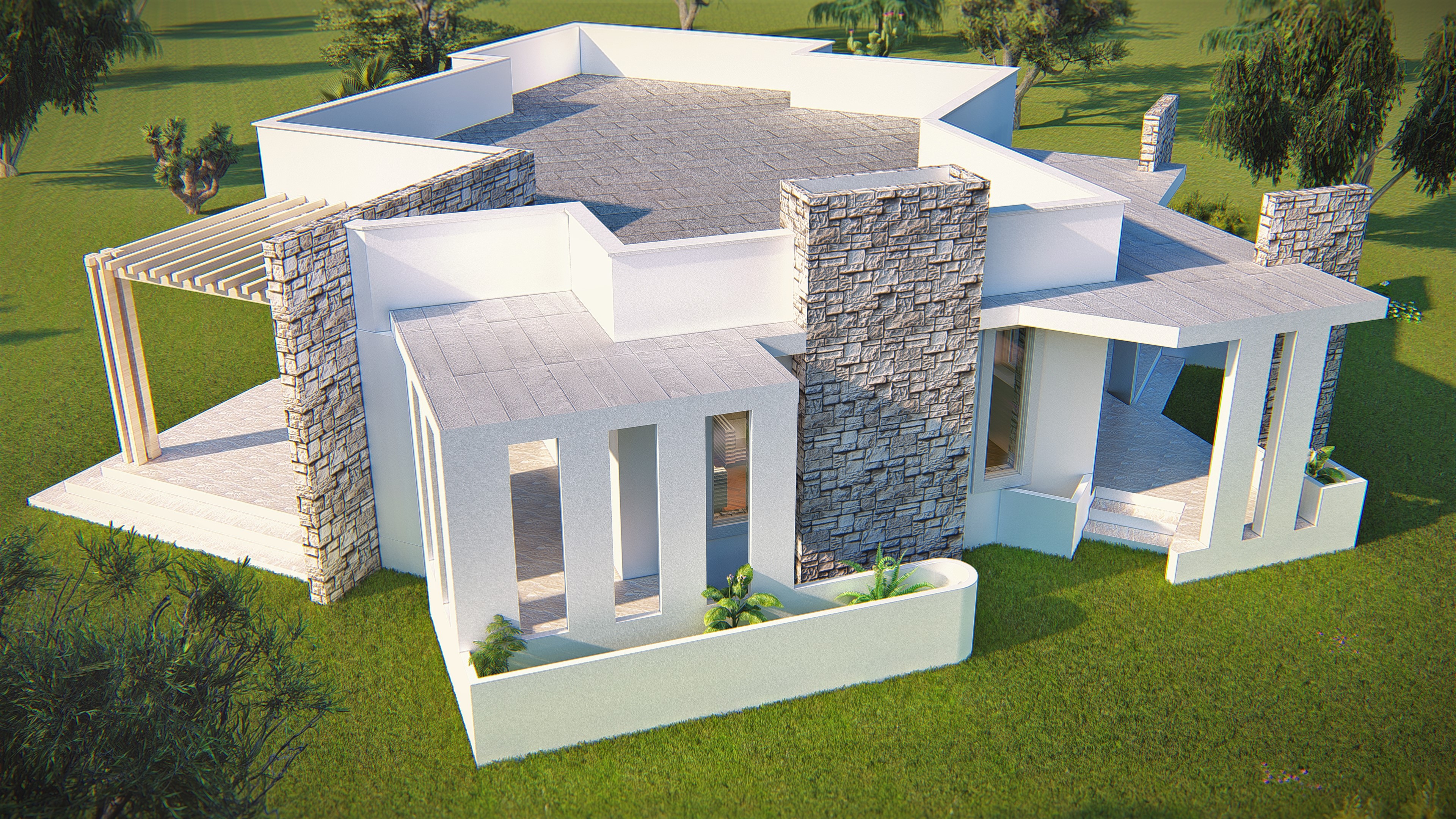 2019 年高端住宅设计典范 | 简约宜居的复式公寓-0