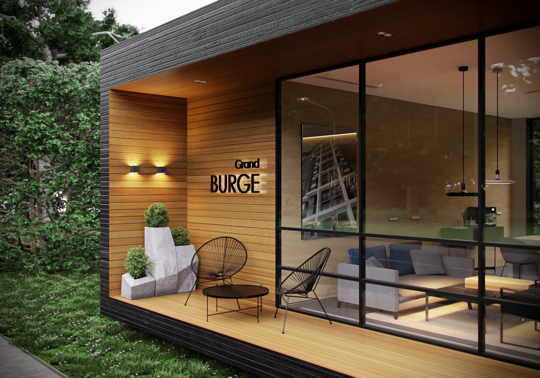 2017 年完成的销售部室内设计案例-12