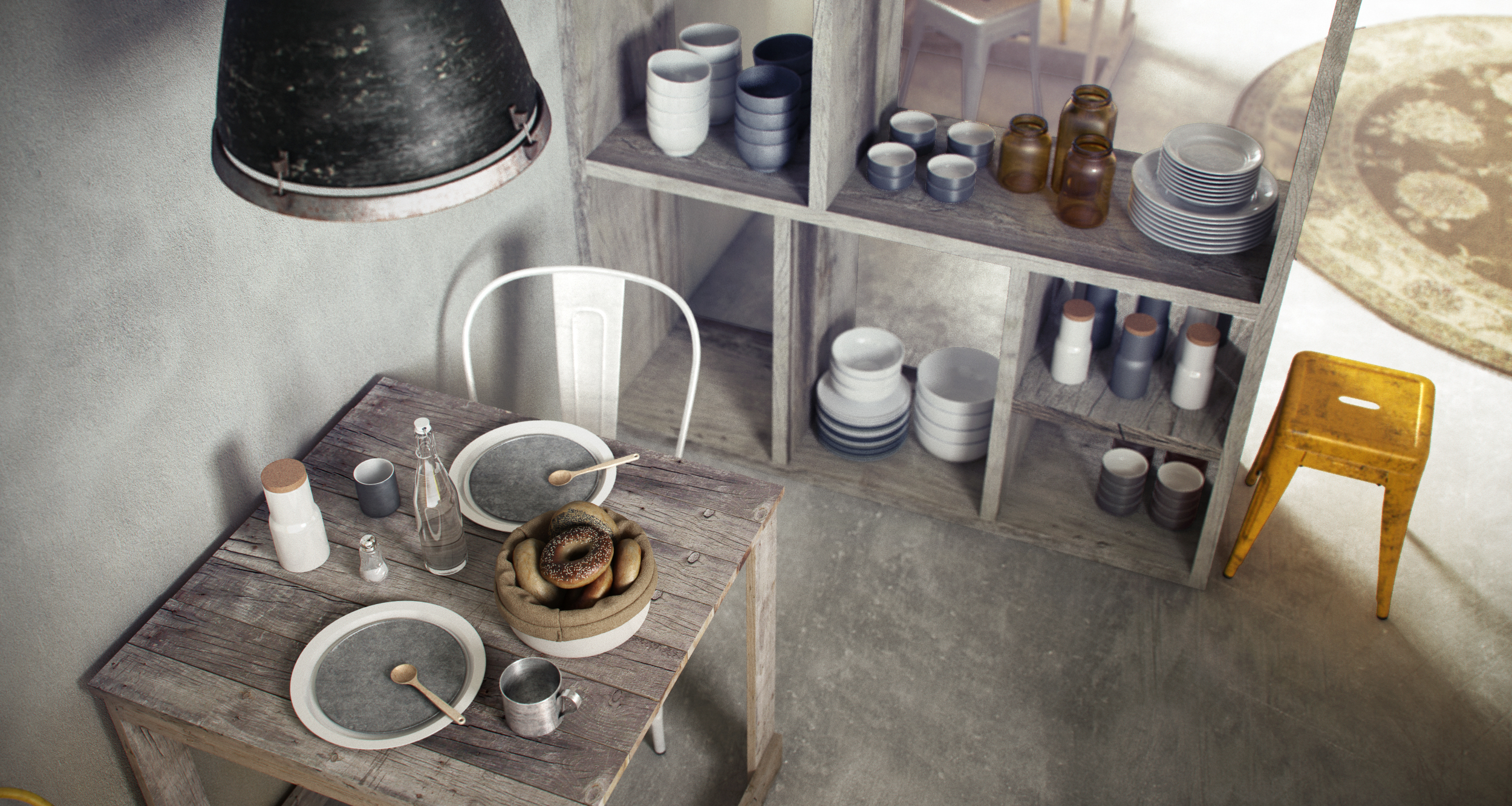 北欧风情餐厅，极简设计魅力无限-4