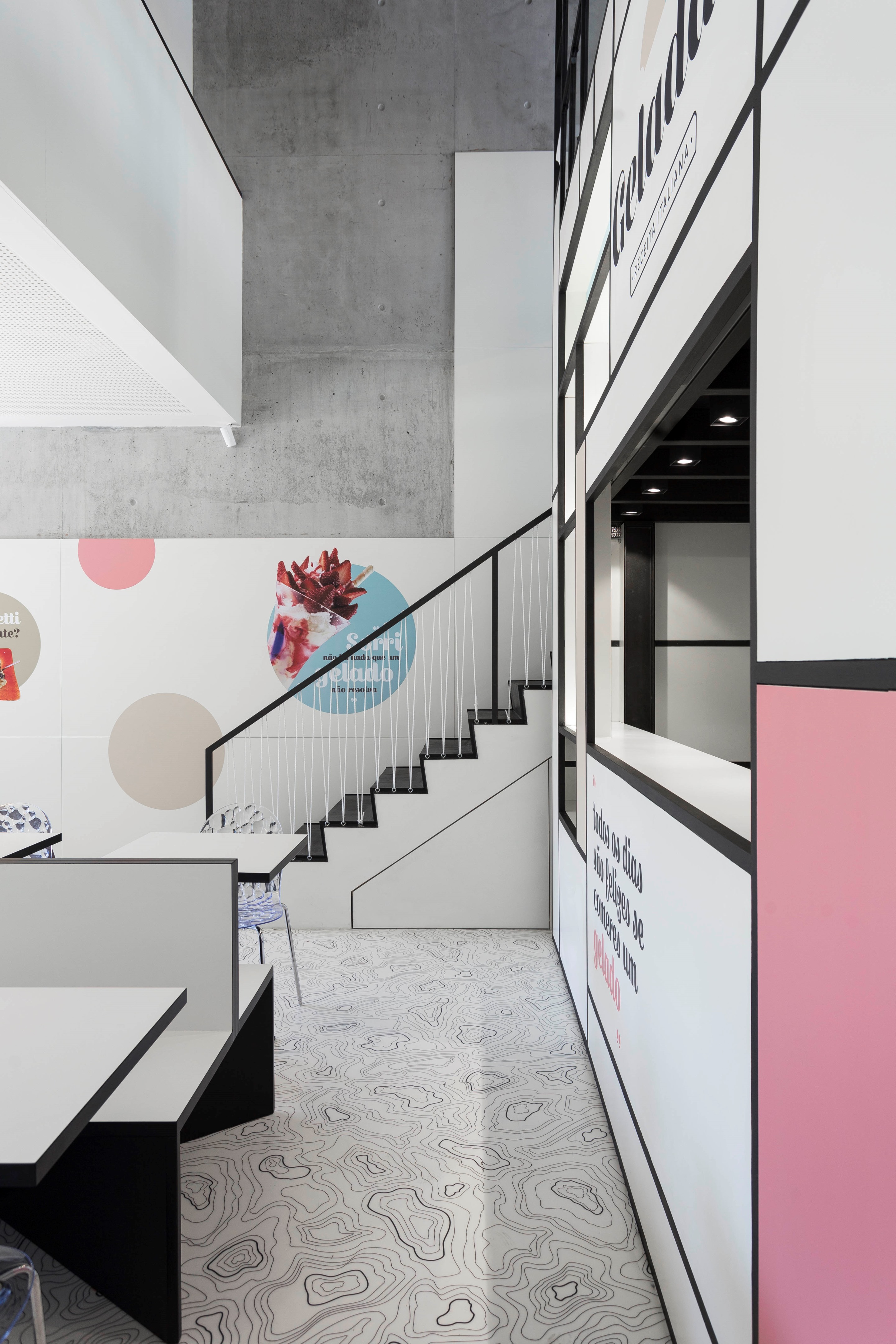 2017 年完成的 1605_Geladão 餐厅室内设计-15