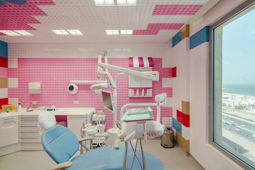 乐高主题儿童牙科诊所,打造奇幻诊疗空间-22