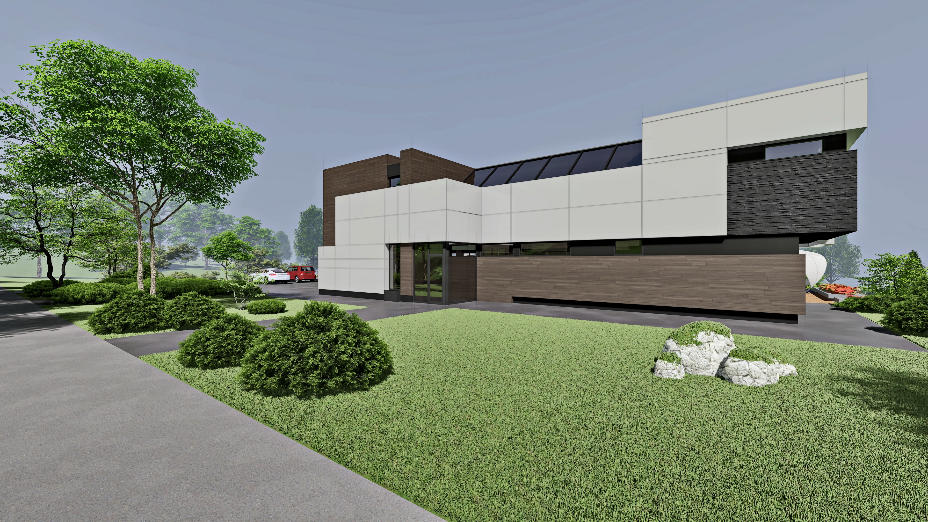 2018 年启动的摩尔多瓦郊区住宅设计-3