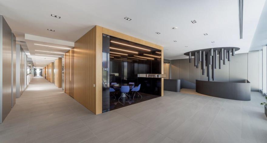 西班牙 AUTIS 公司总部,现代工业风室内设计-36