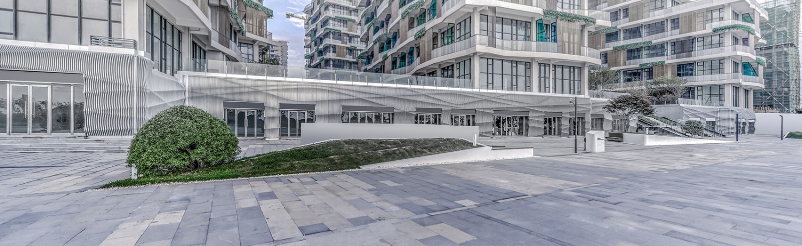 垂直的潮汐 · 东方时尚中心商业立面改造-15