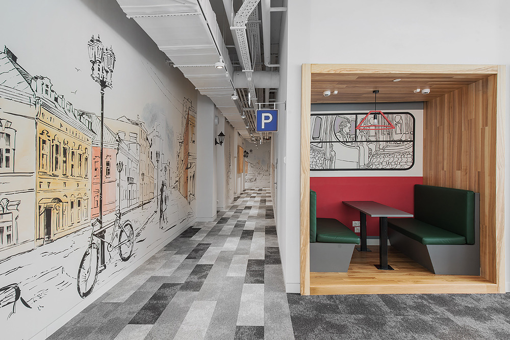 华为俄罗斯办公室设计展现地域特色-23