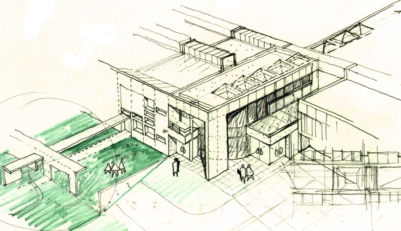 1979 年未实现的校园设计 | 30 教室与集体活动区的综合体-9