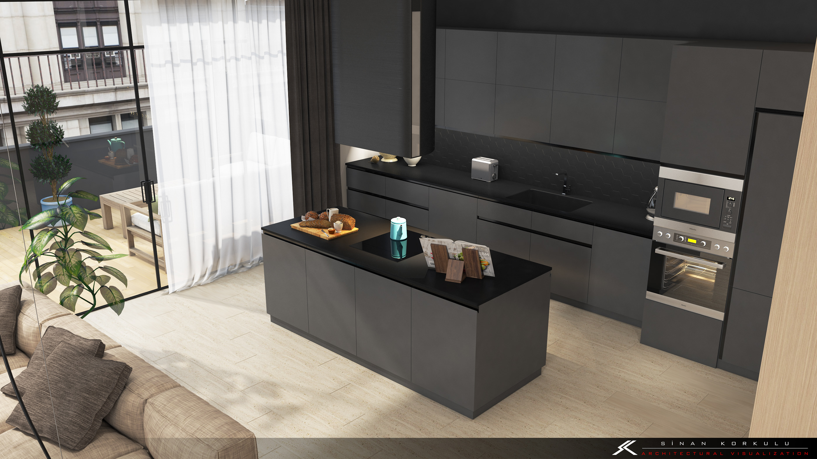 Studio Apartmen Design-1