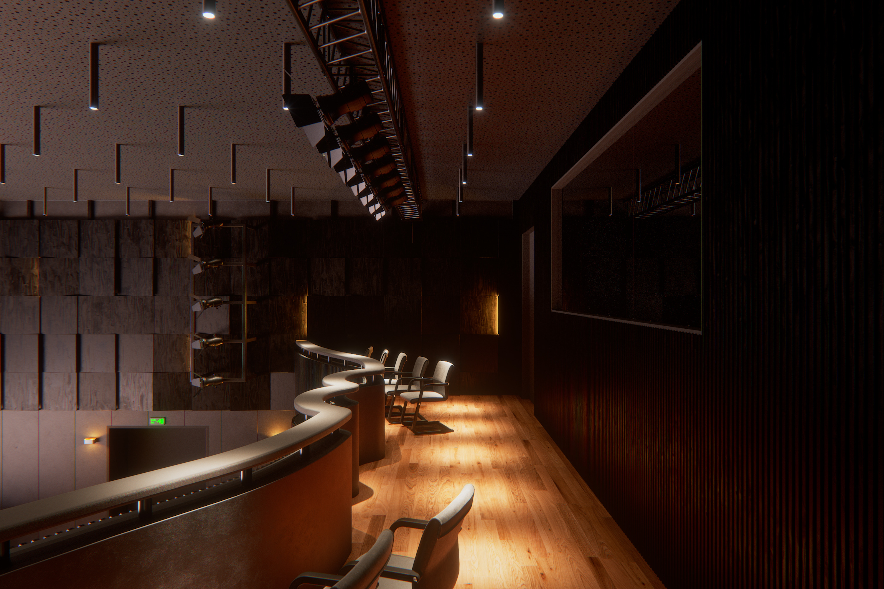 乌克兰 Kniahynyn 社区剧院室内设计-9