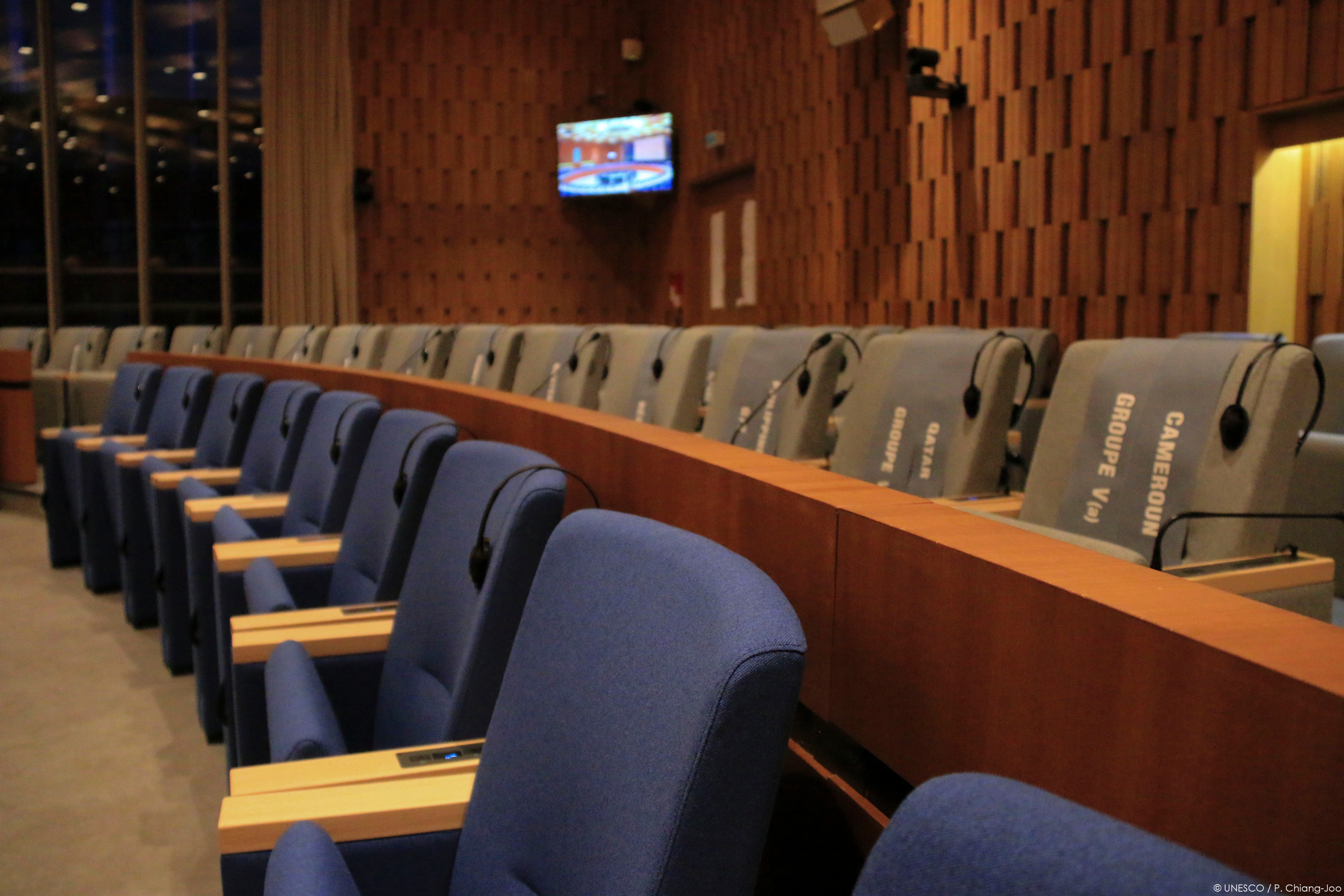 联合国教科文组织执行局会议室翻新-15