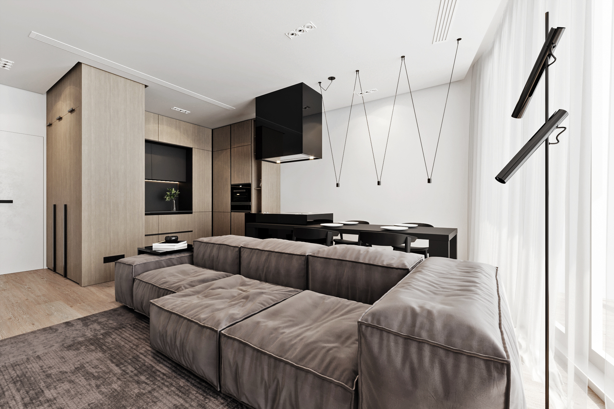 乌克兰基辅木质极简概念设计-5