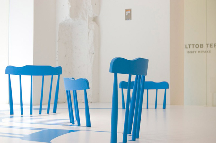 D3D chairs for Issey Miyake by Yoichi Yamamoto ArchitectsTokyo-9
