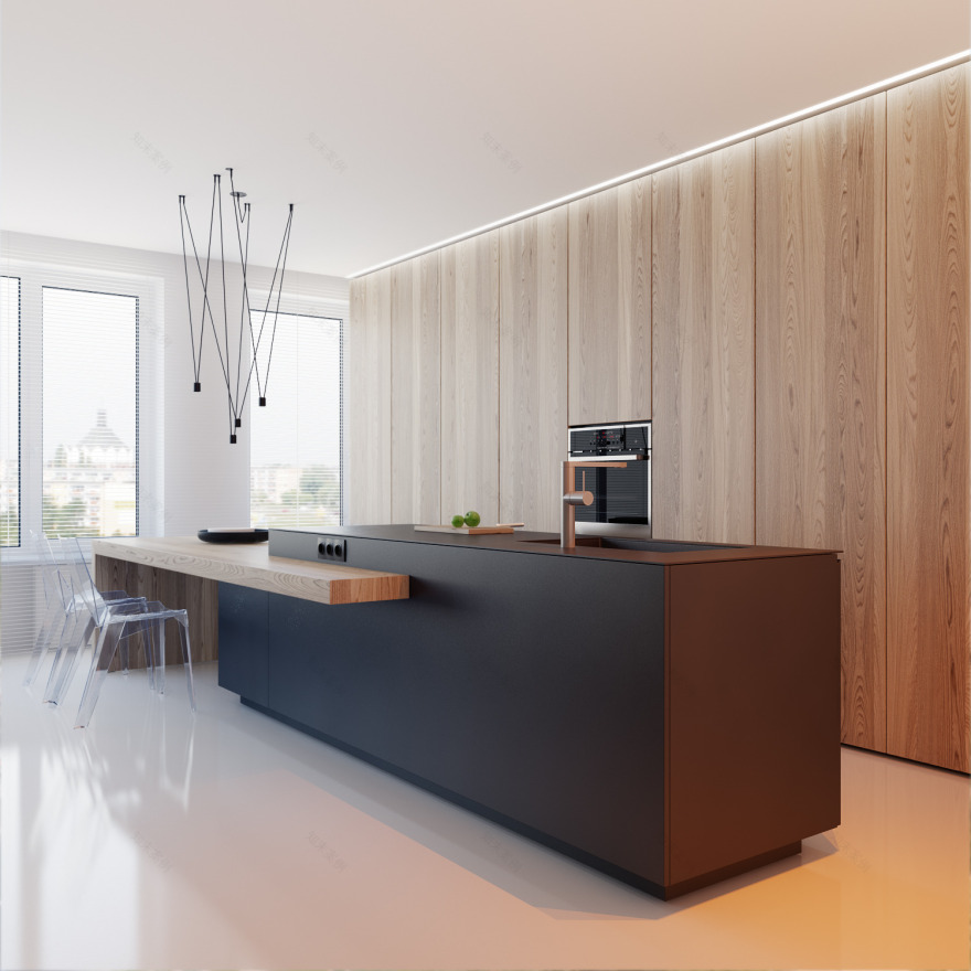 莫斯科极简单身公寓-3