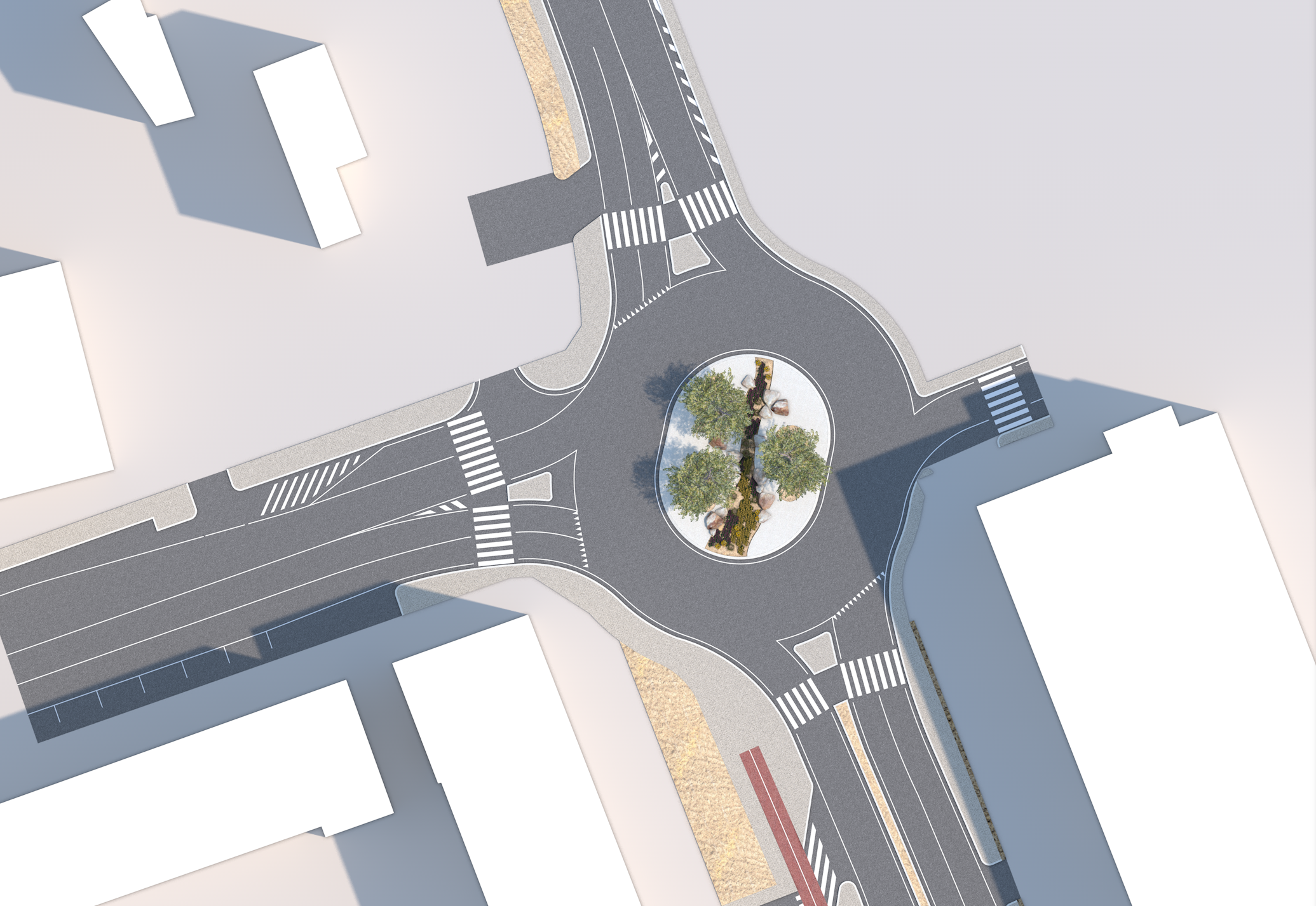 巴里市 via Amendola 道路绿化设计-31