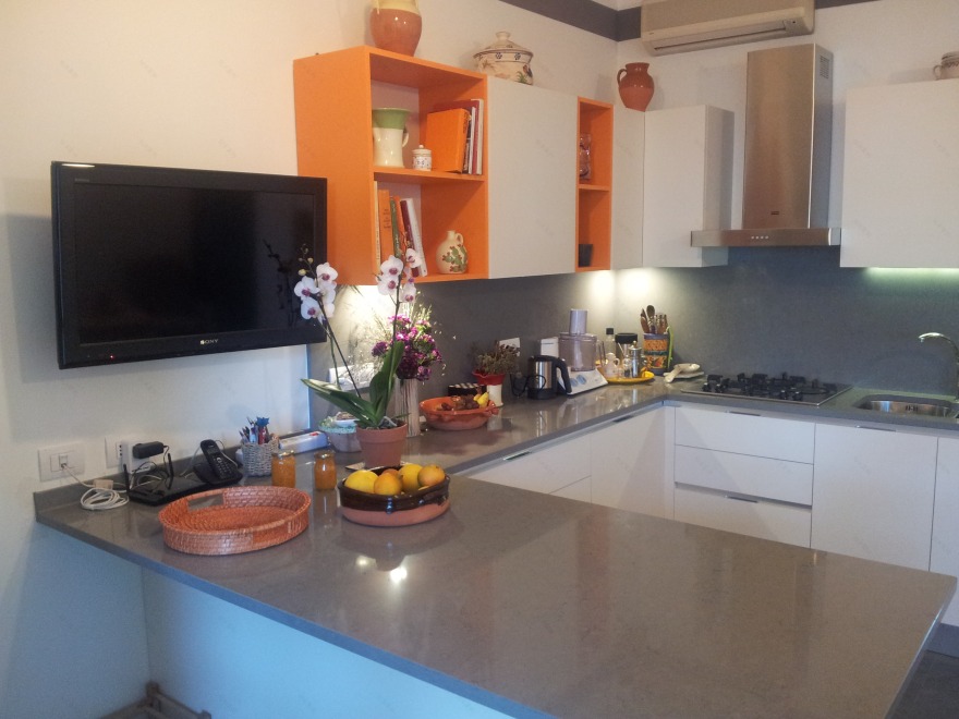 私人住宅厨房客厅翻新设计-7