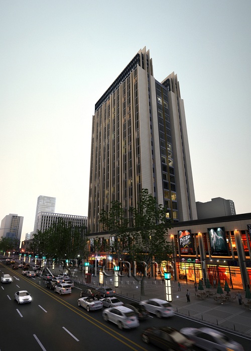 3D renderings--Office buildings-0