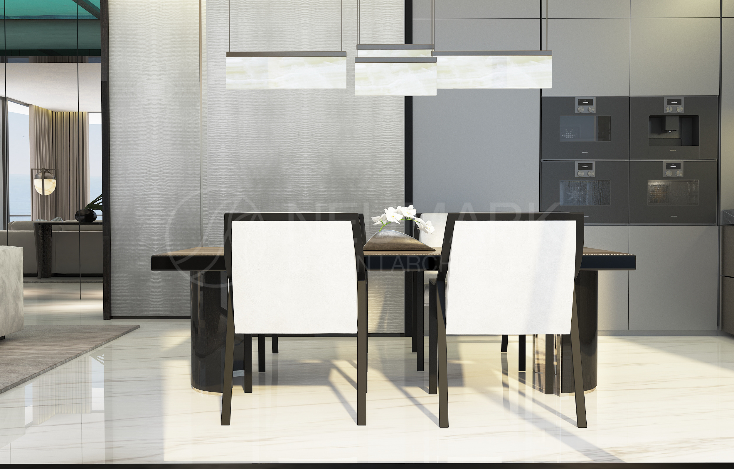 摩纳哥 Cap Estel 别墅 | 精致单家庭住宅室内设计-1