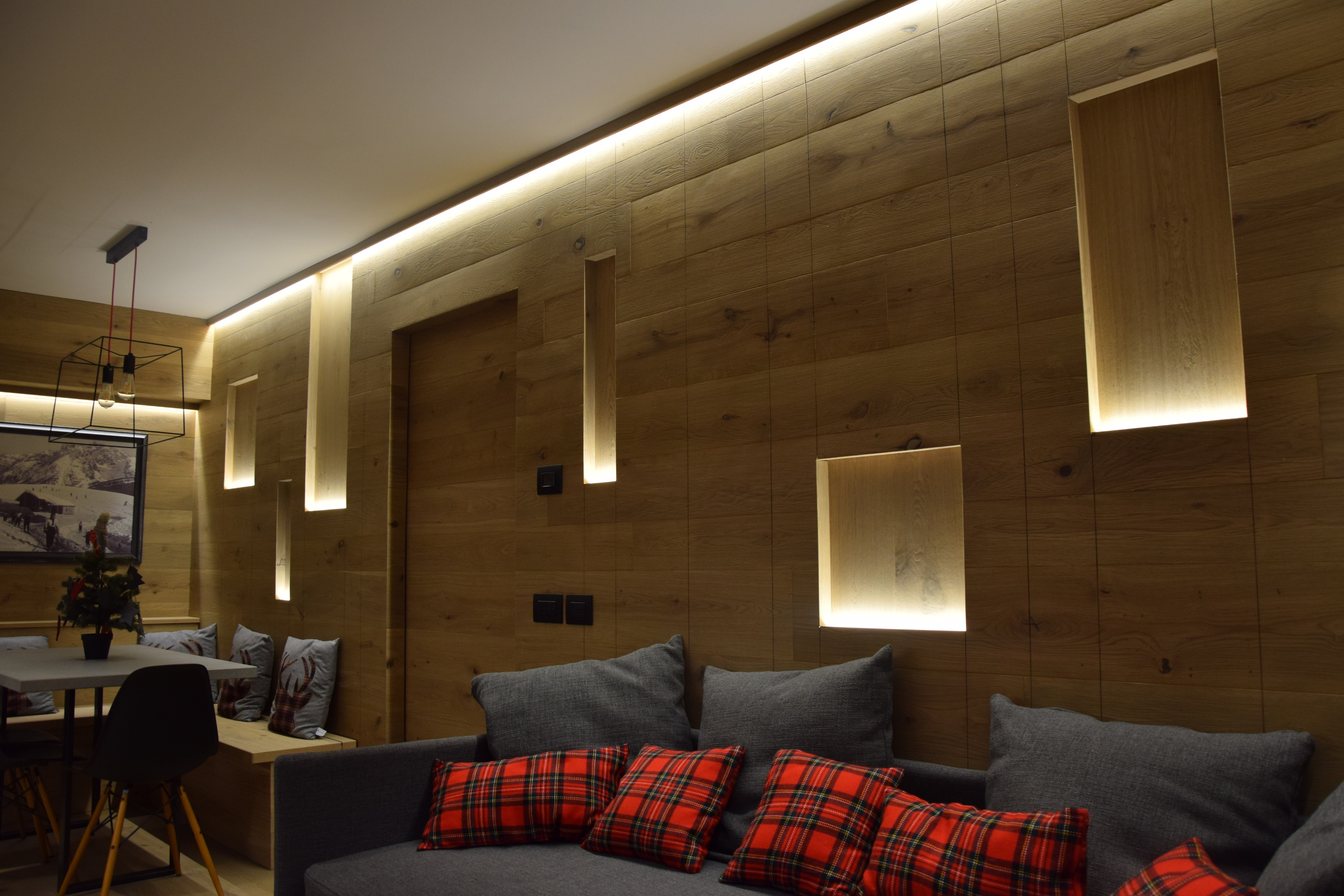 2017 年完成的阿尔卑斯山间别墅设计-12