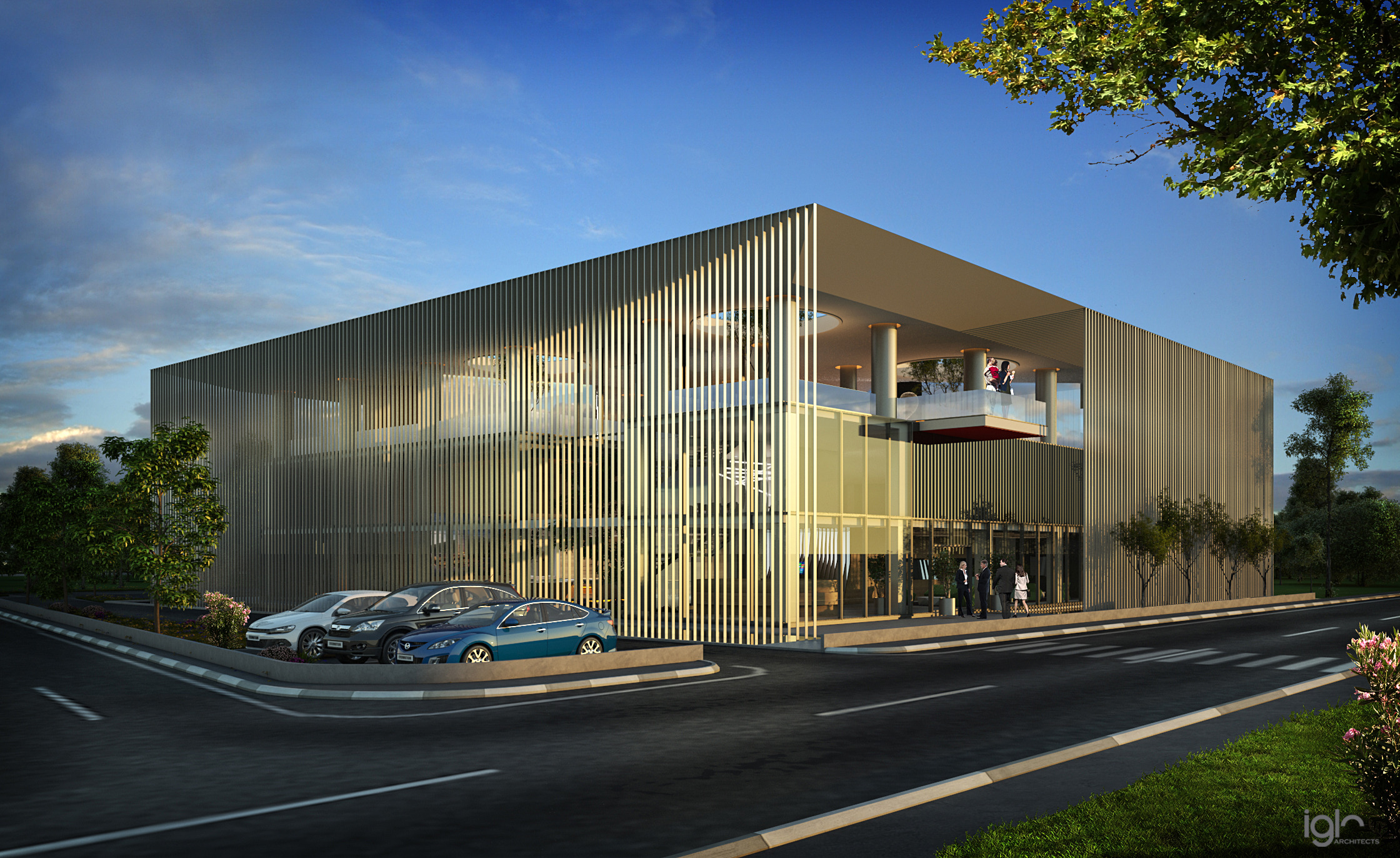 伊兹密尔销售办公室——工业建筑的现代改造-0